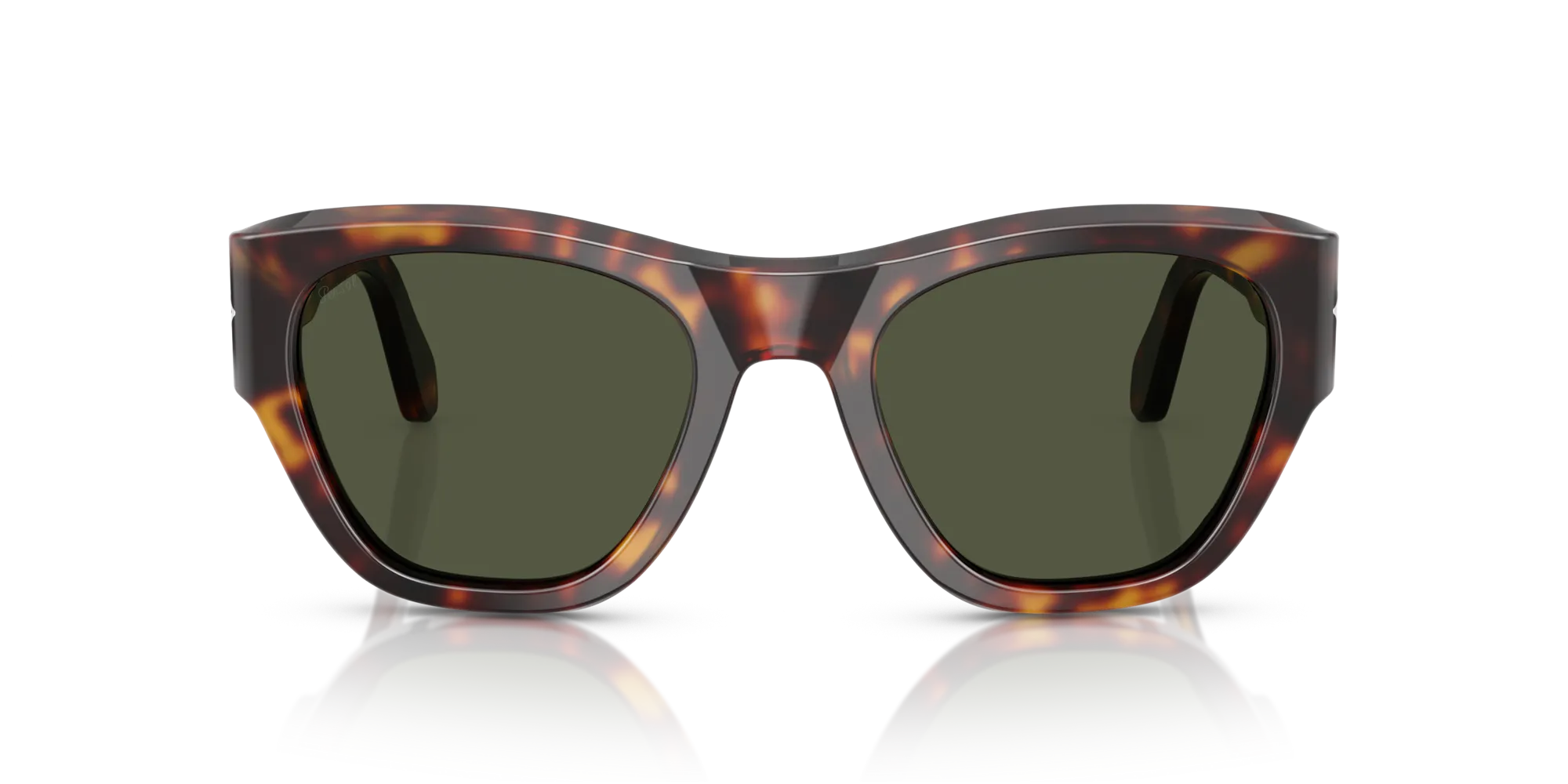 Persol PO0054S 24/31 Occhiali da sole Acetato Tartaruga Verde Pillow Normale - immagine 3