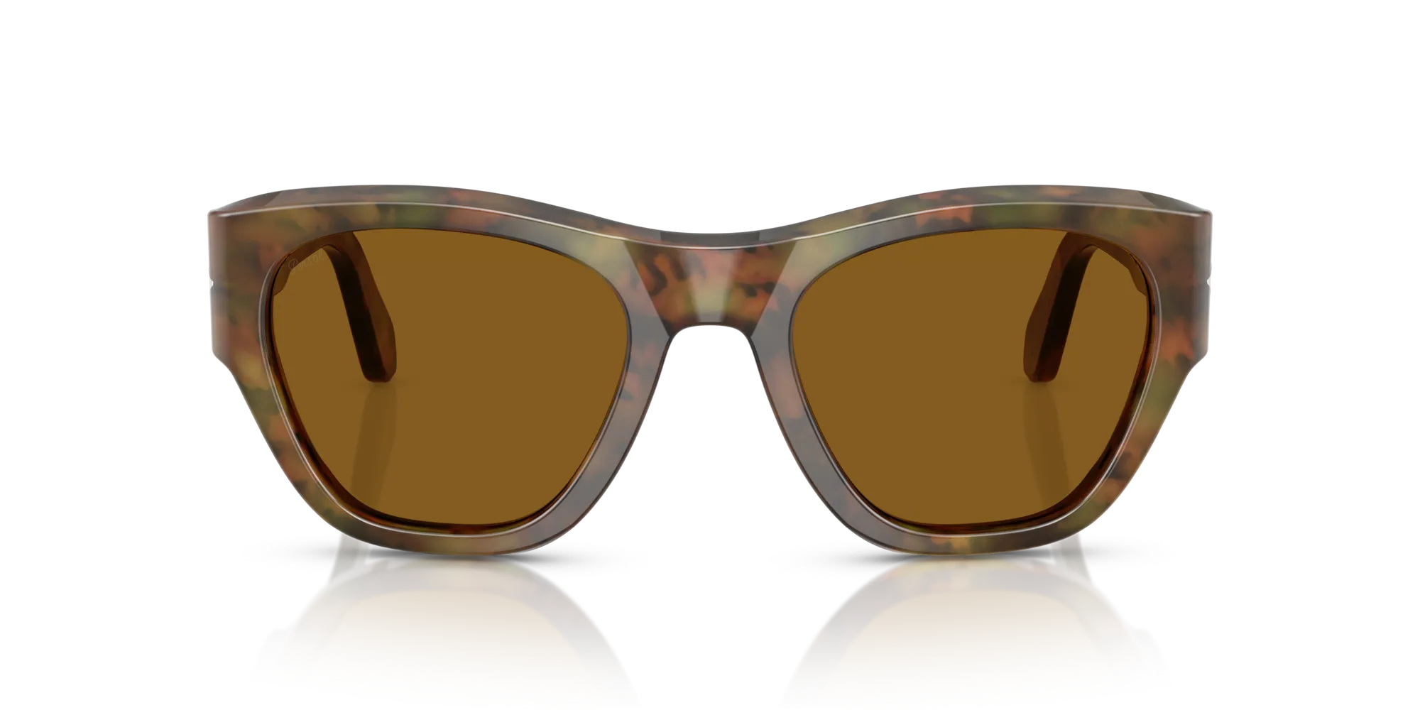 Persol PO0054S 108/33 Occhiali da sole Acetato Tartaruga Marrone Pillow Normale - immagine 3