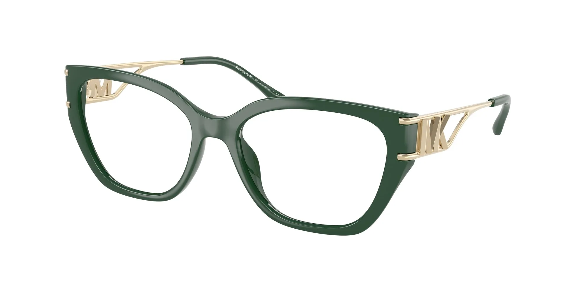 Michael Kors MK4140U BIERZO 4006 Montature da vista Iniettato Verde Squadrata Normale - immagine 1