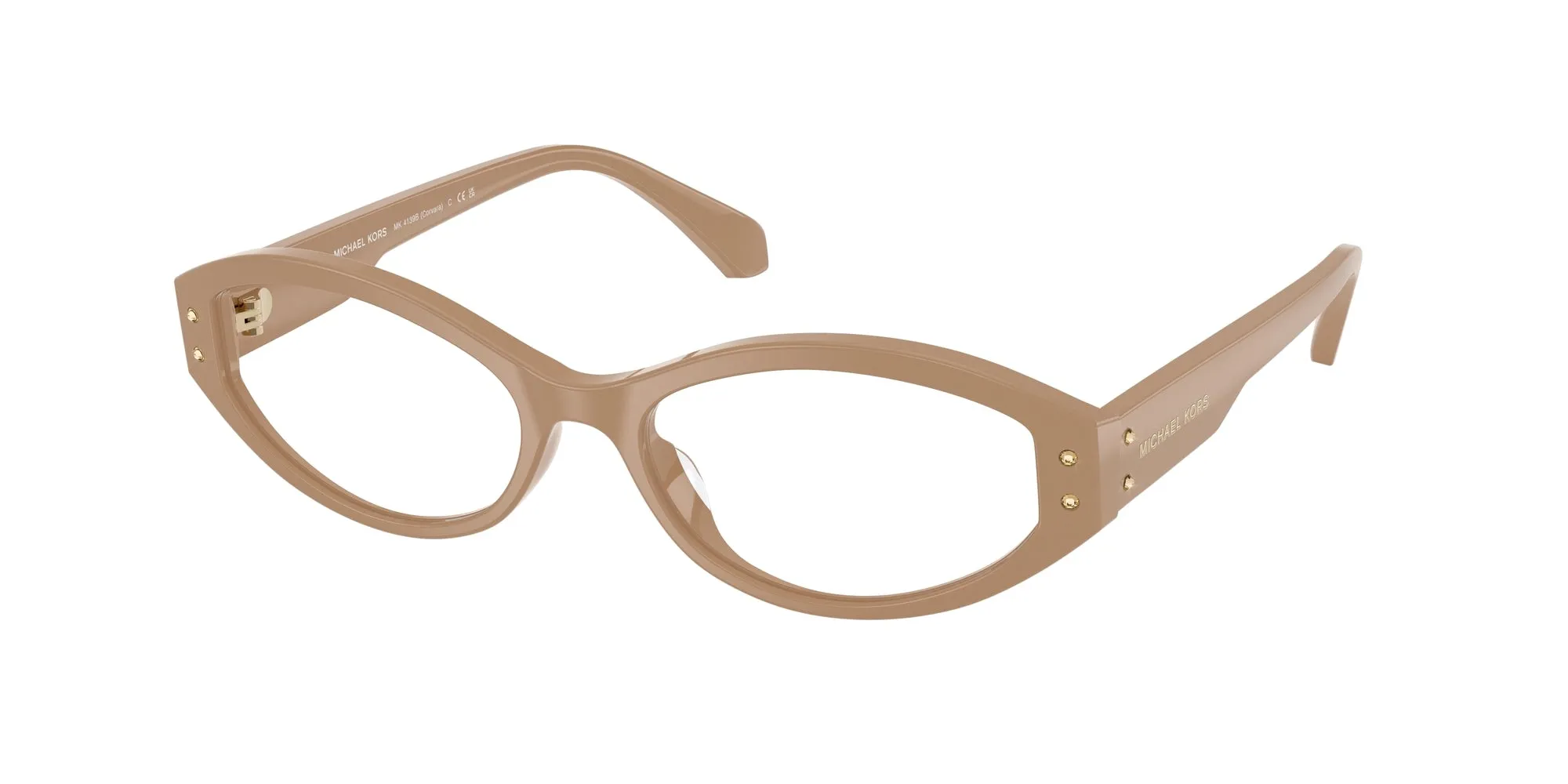Michael Kors MK4139B CORVARA 3555 Montature da vista Acetato Marrone Rotonda Normale - immagine 1