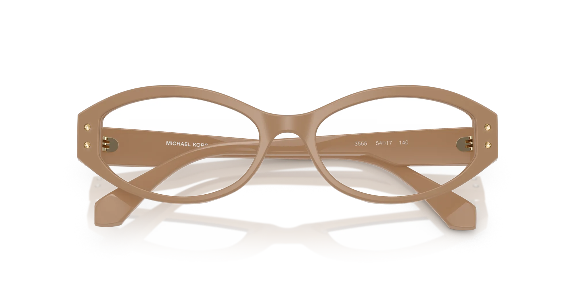 Michael Kors MK4139B CORVARA 3555 Montature da vista Acetato Marrone Rotonda Normale - immagine 2