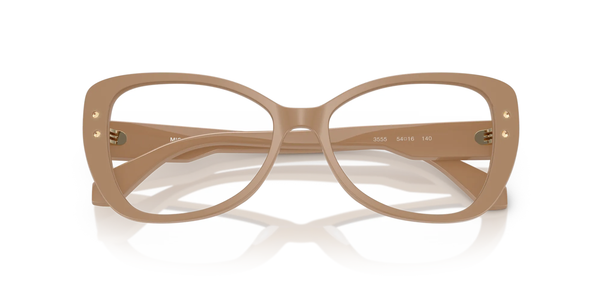 Michael Kors MK4138B CERVINIA 3555 Montature da vista Acetato Marrone Farfalla Normale - immagine 2