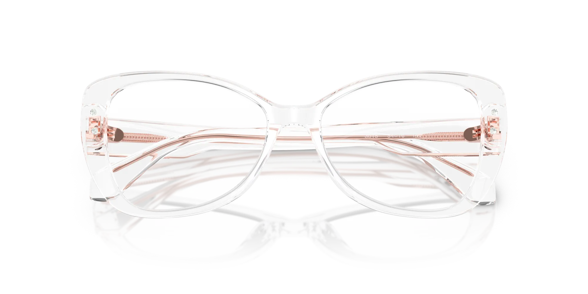 Michael Kors MK4138B CERVINIA 3015 Montature da vista Acetato Trasparente Farfalla Normale - immagine 2