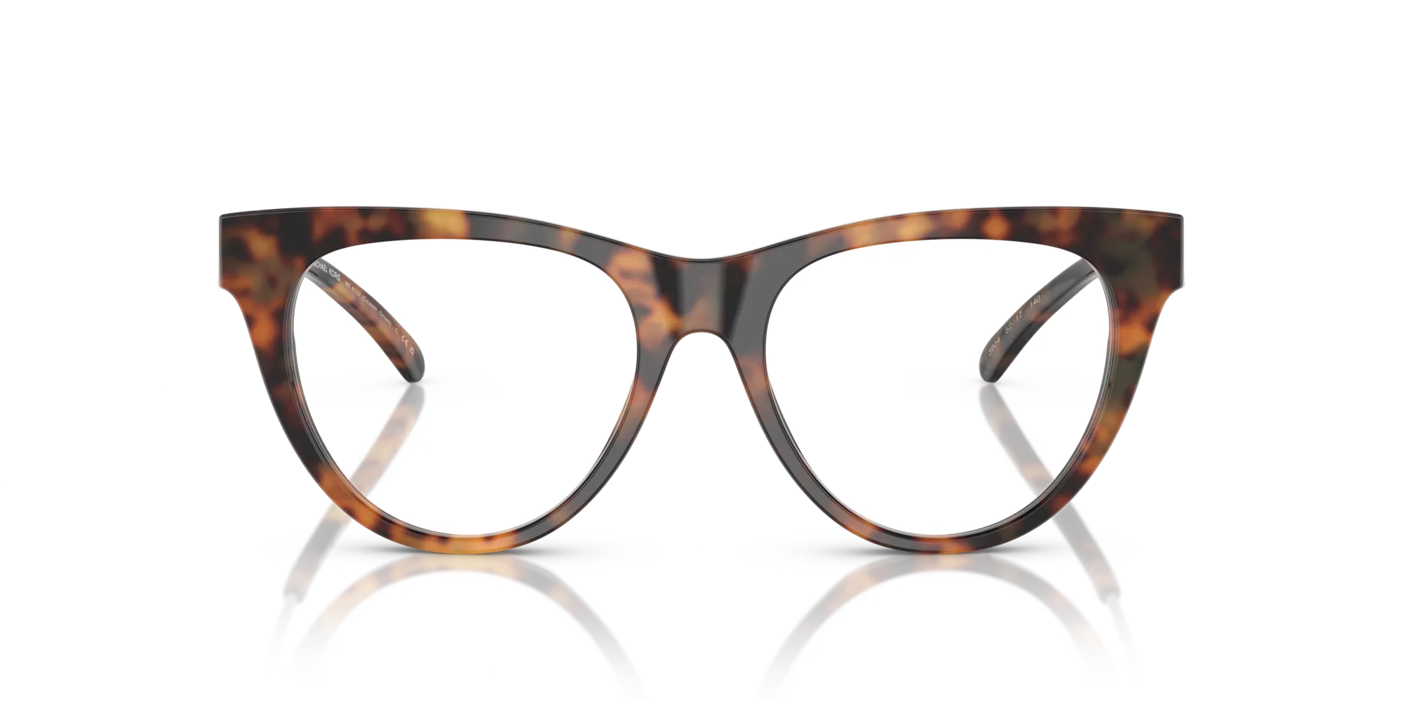 Michael Kors MK4137 OCEAN DRIVE 3904 Montature da vista Acetato Tartaruga Cat Eye Normale - immagine 3