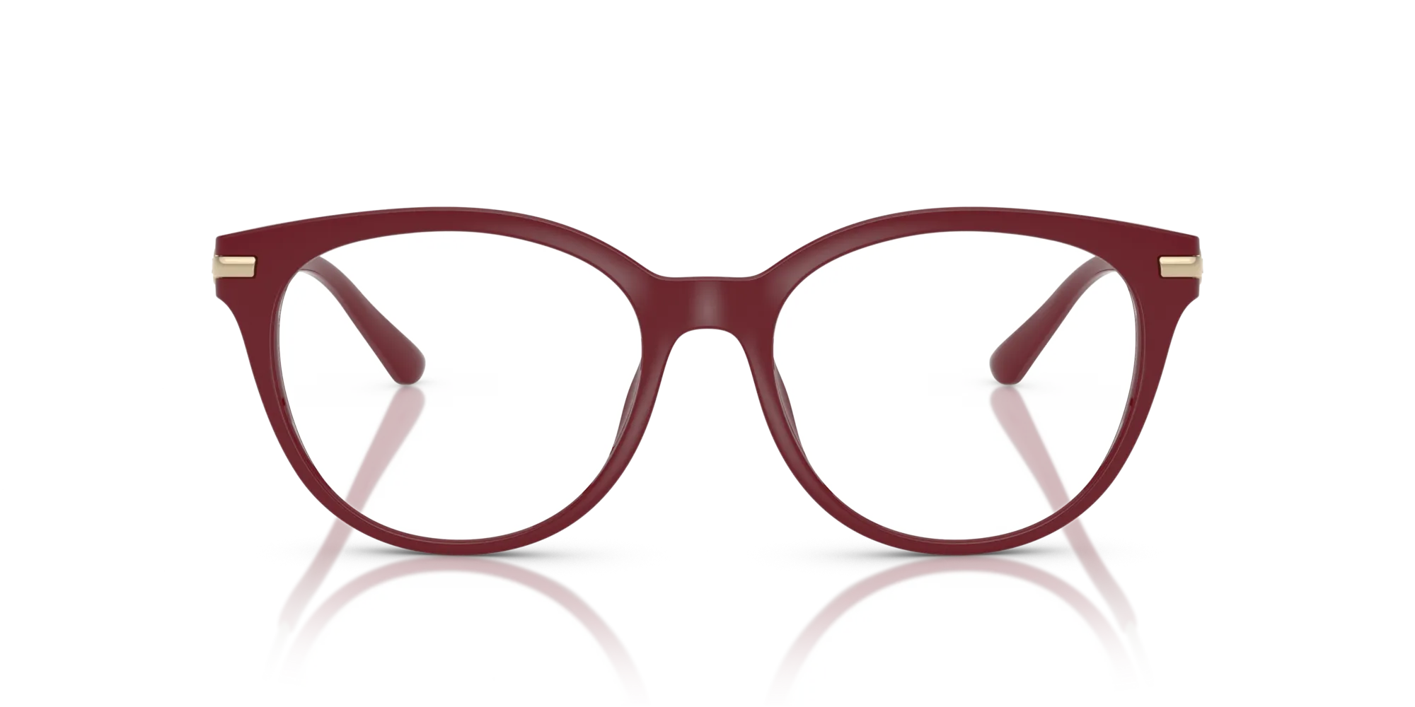 Michael Kors MK4135U TORTOLA 4004 Montature da vista Iniettato Rosso Rotonda Normale - immagine 3