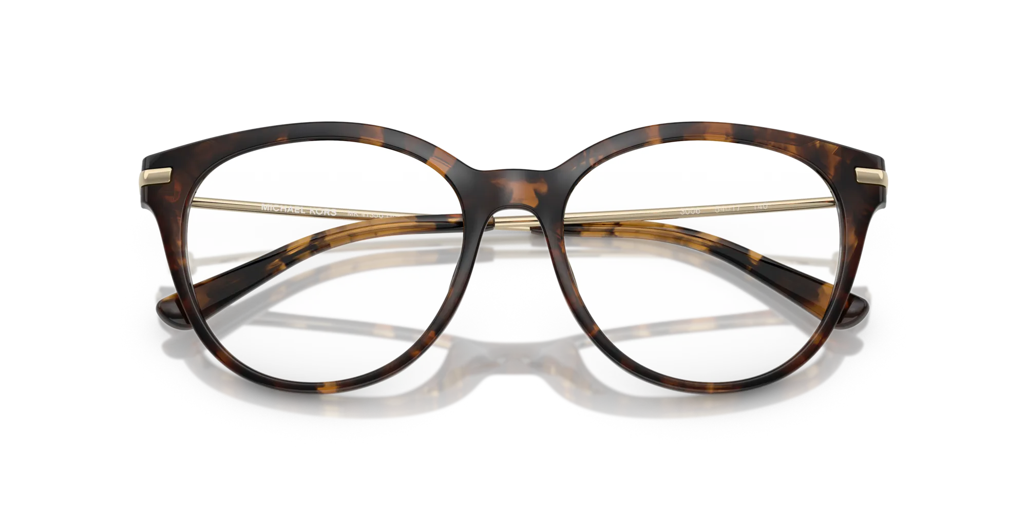 Michael Kors MK4135U TORTOLA 3006 Montature da vista Iniettato Tartaruga Rotonda Normale - immagine 2