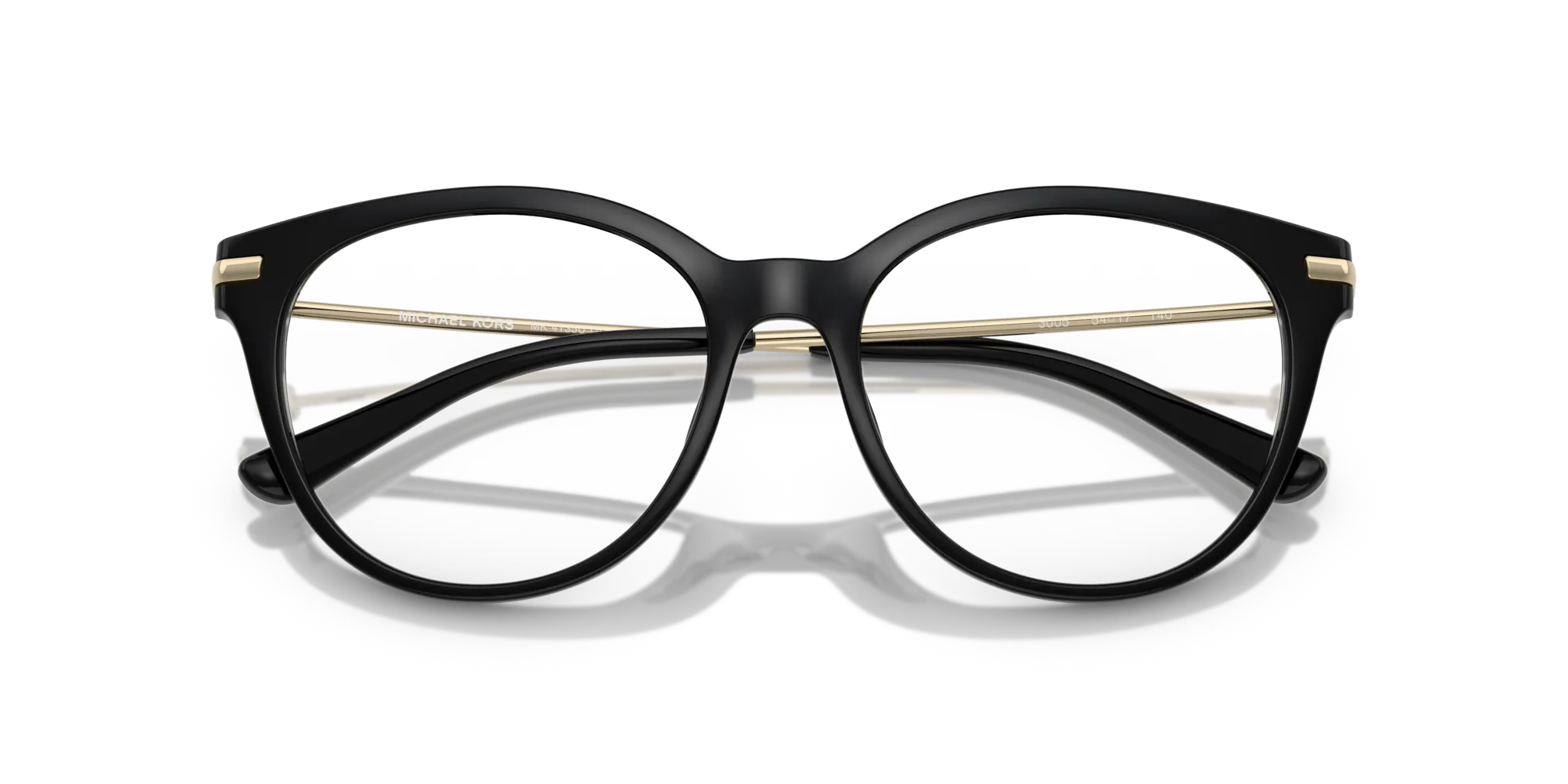Michael Kors MK4135U TORTOLA 3005 Montature da vista Iniettato Nero Rotonda Normale - immagine 2