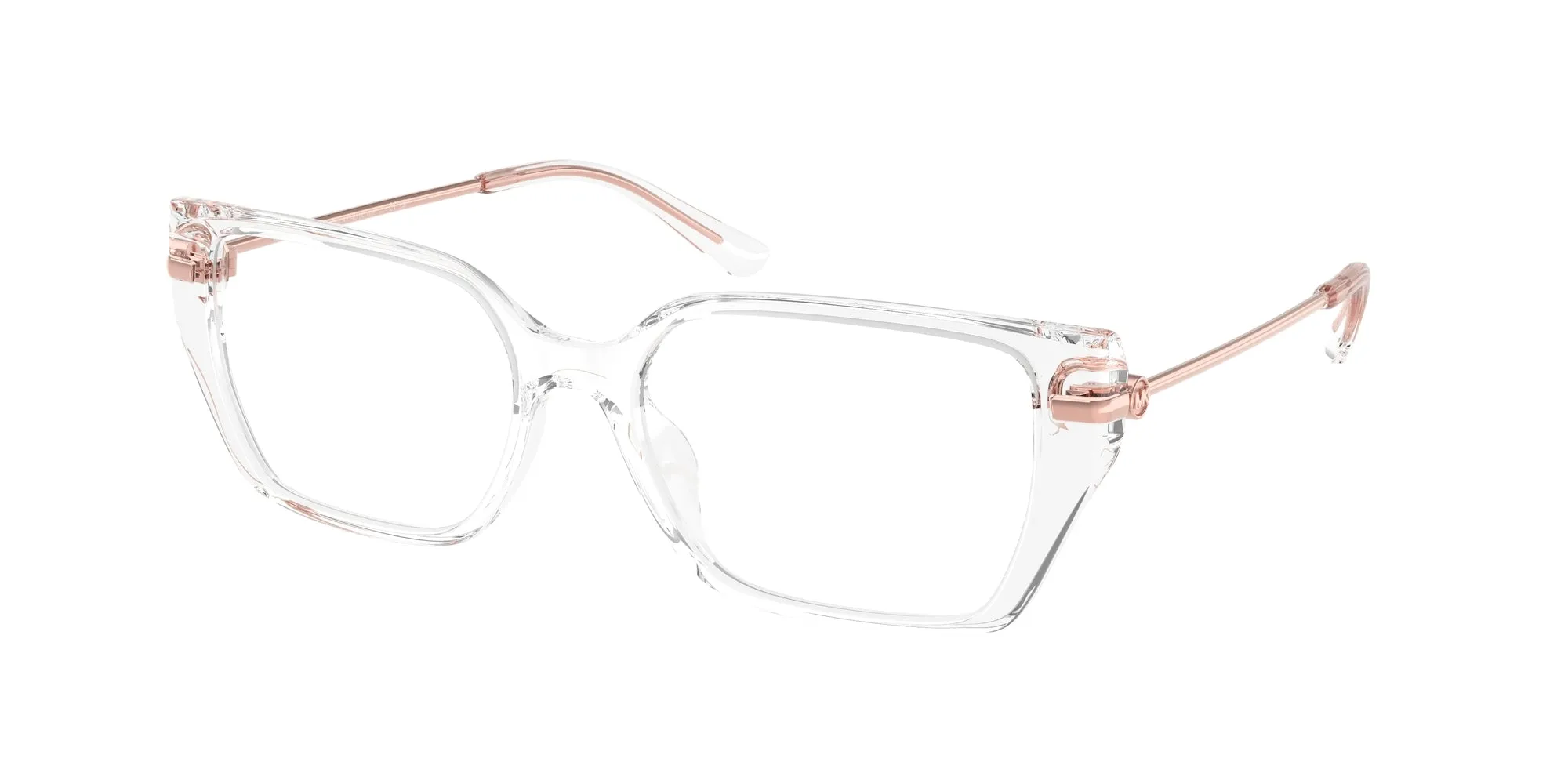 Michael Kors MK4134U CRETE 3015 Montature da vista Iniettato Trasparente Squadrata Normale - immagine 1