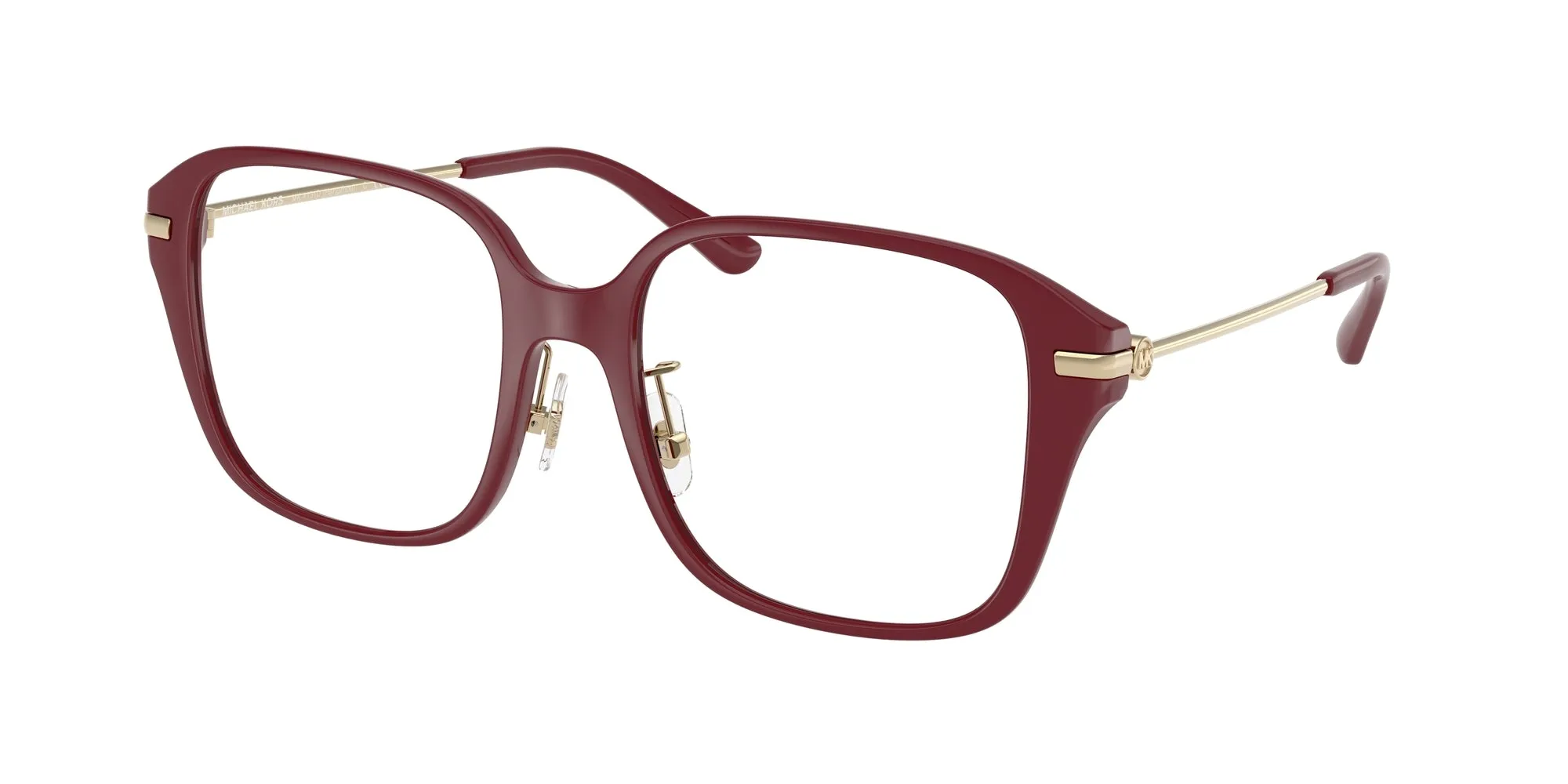 Michael Kors MK4131D HANGZHOU 4004 Montature da vista Iniettato Rosso Trasparente Squadrata Normale - immagine 1