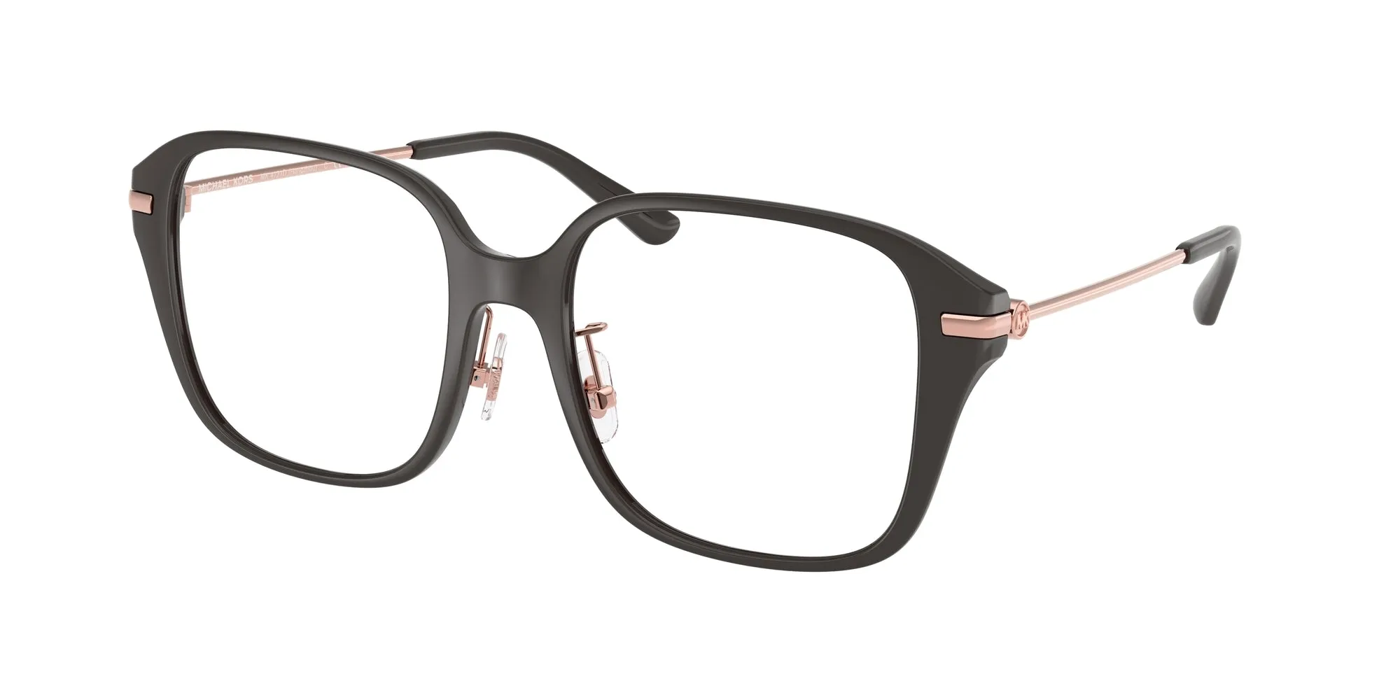 Michael Kors MK4131D HANGZHOU 4003 Montature da vista Iniettato Grigio Trasparente Squadrata Normale - immagine 1