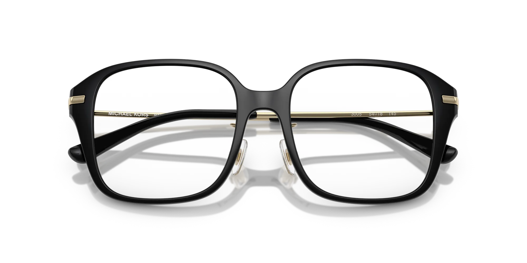 Michael Kors MK4131D HANGZHOU 3005 Montature da vista Iniettato Nero Squadrata Normale - immagine 2
