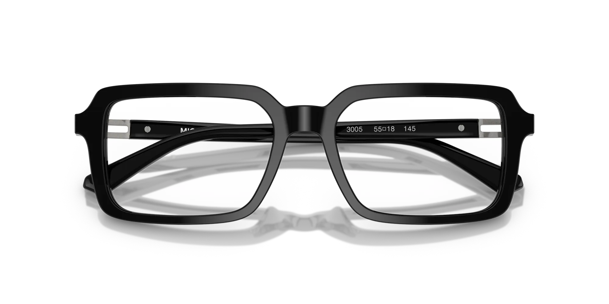 Michael Kors MK4130 YELLOWSTONE 3005 Montature da vista Acetato Nero Squadrata Normale - immagine 2