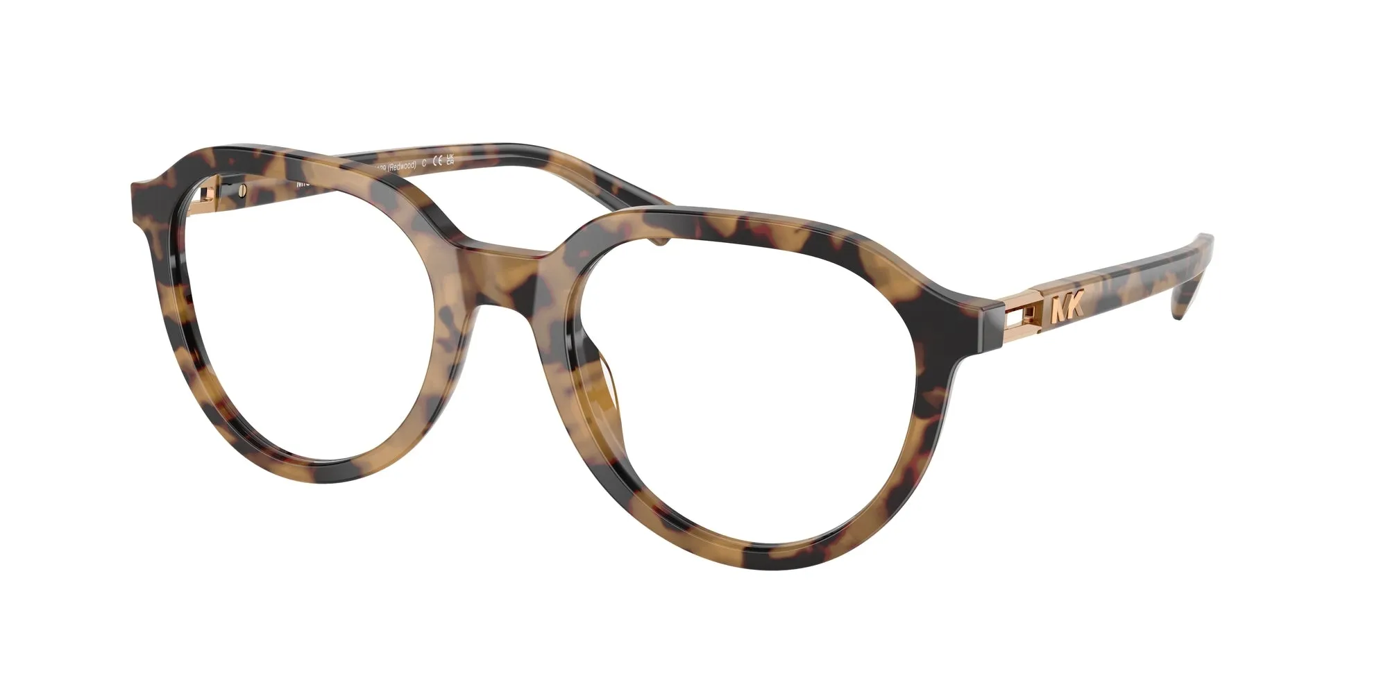 Michael Kors MK4129 REDWOOD 4006 Montature da vista Acetato Tartaruga Rotonda Normale - immagine 1