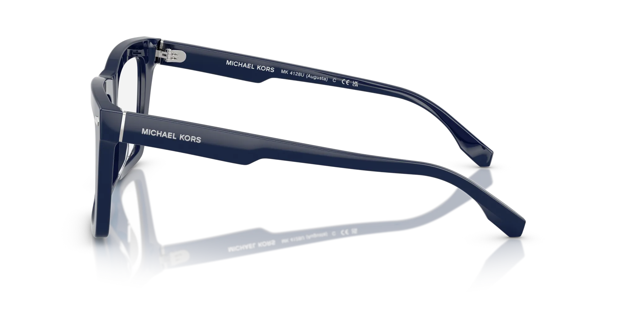 Michael Kors MK4128U AUGUSTA 4009 Montature da vista Acetato Blu Squadrata Normale - immagine 4