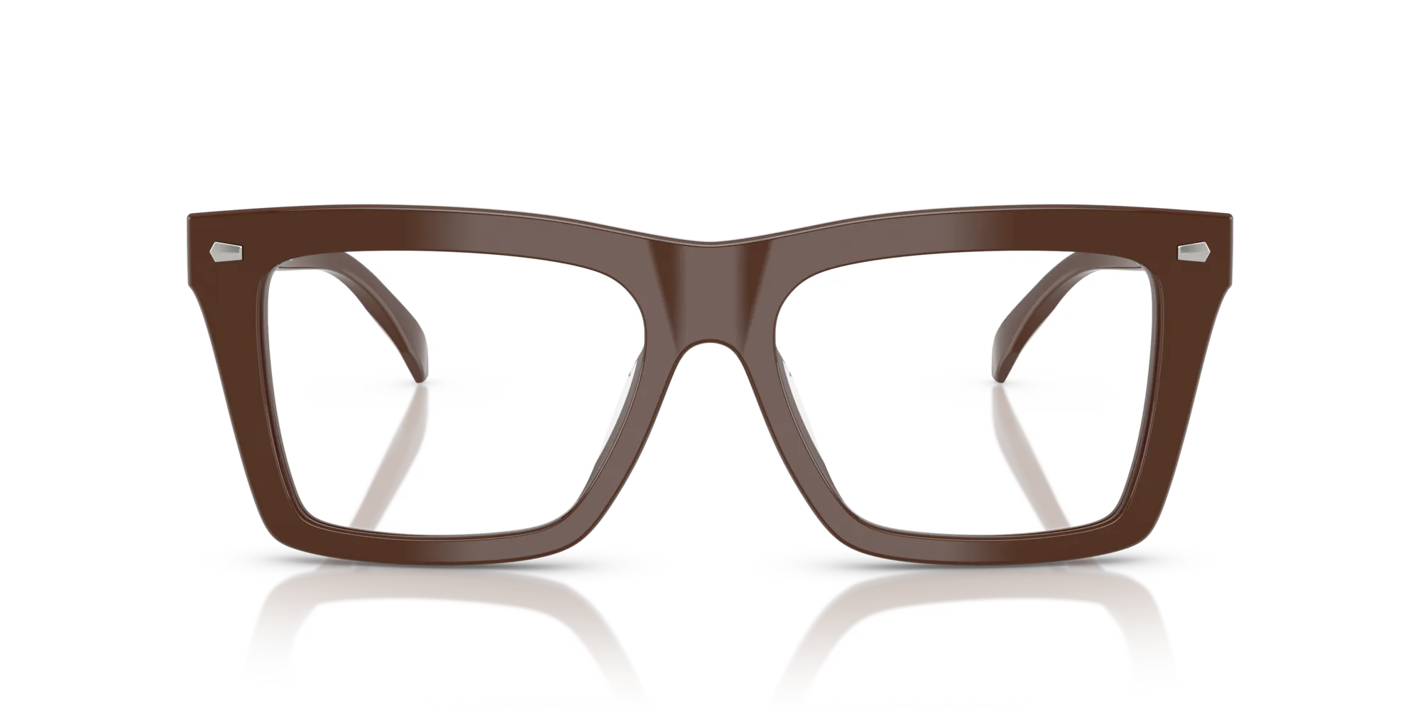 Michael Kors MK4128U AUGUSTA 4007 Montature da vista Acetato Marrone Trasparente Squadrata Normale - immagine 3