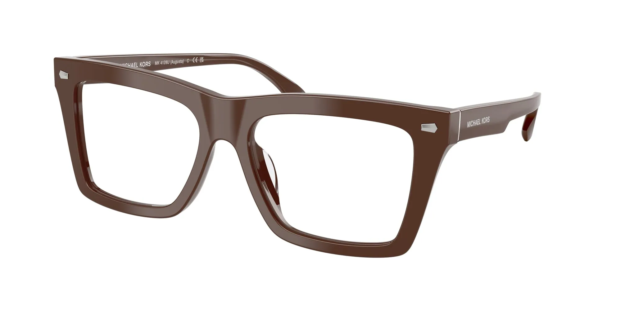 Michael Kors MK4128U AUGUSTA 4007 Montature da vista Acetato Marrone Squadrata Normale - immagine 1