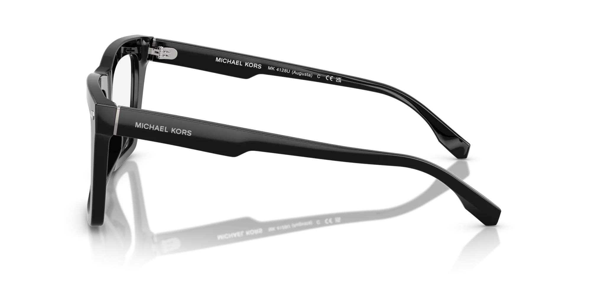 Michael Kors MK4128U AUGUSTA 3005 Montature da vista Acetato Nero Squadrata Normale - immagine 4