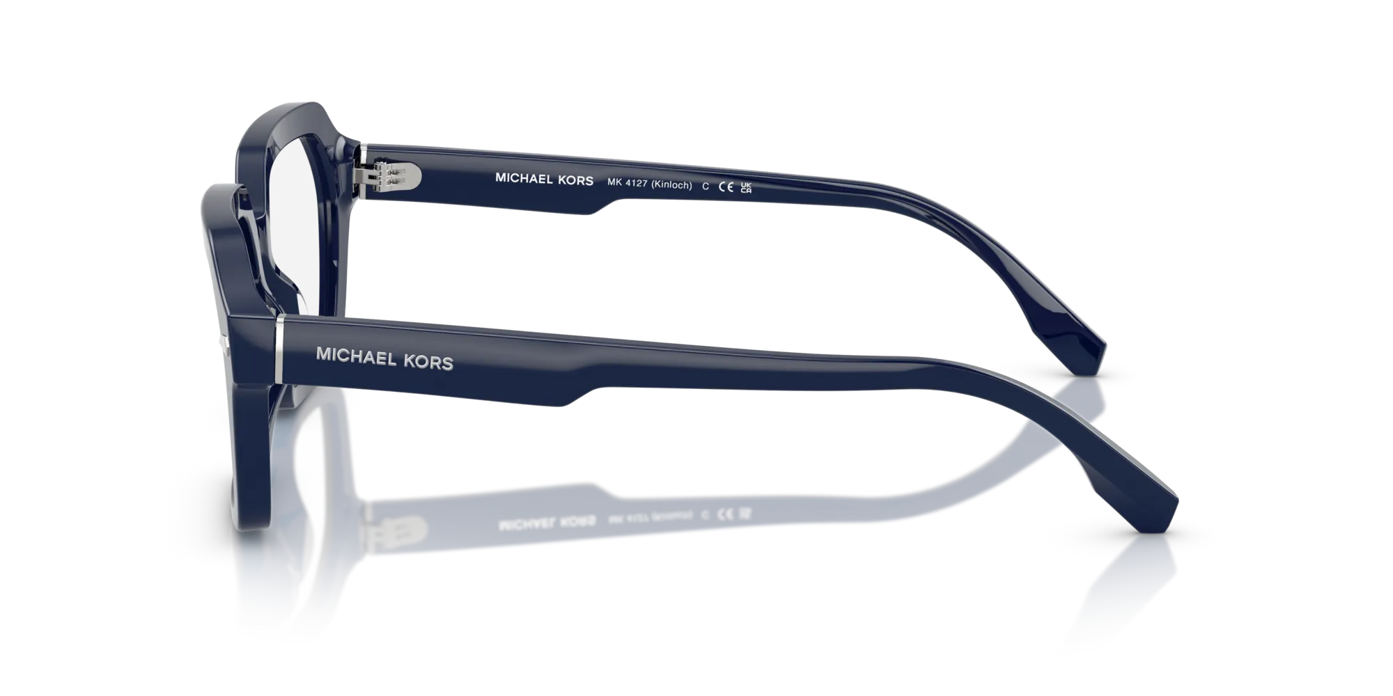 Michael Kors MK4127 KINLOCH 4009 Montature da vista Acetato Blu Squadrata Normale - immagine 4