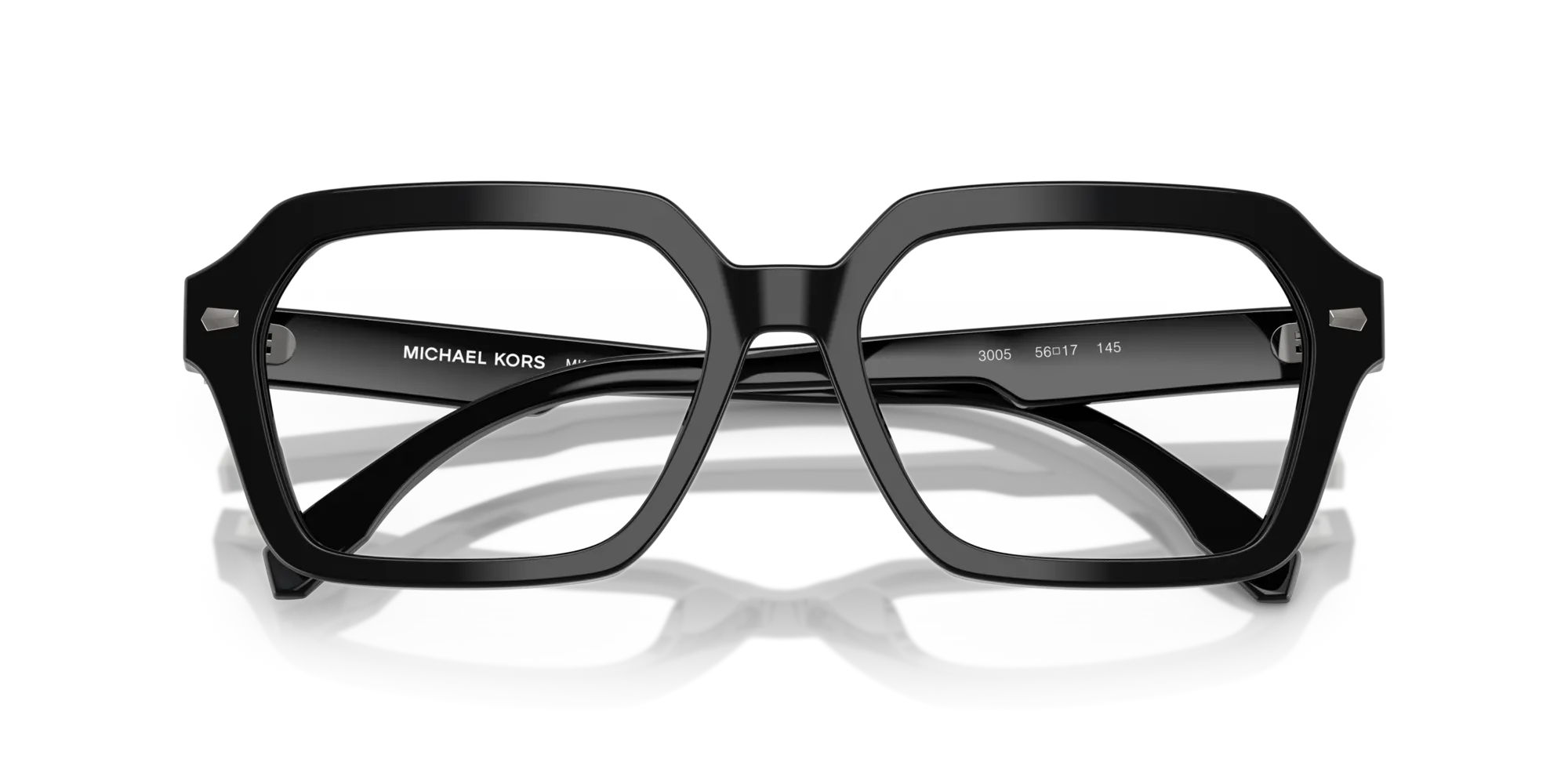 Michael Kors MK4127 KINLOCH 3005 Montature da vista Acetato Nero Squadrata Normale - immagine 2