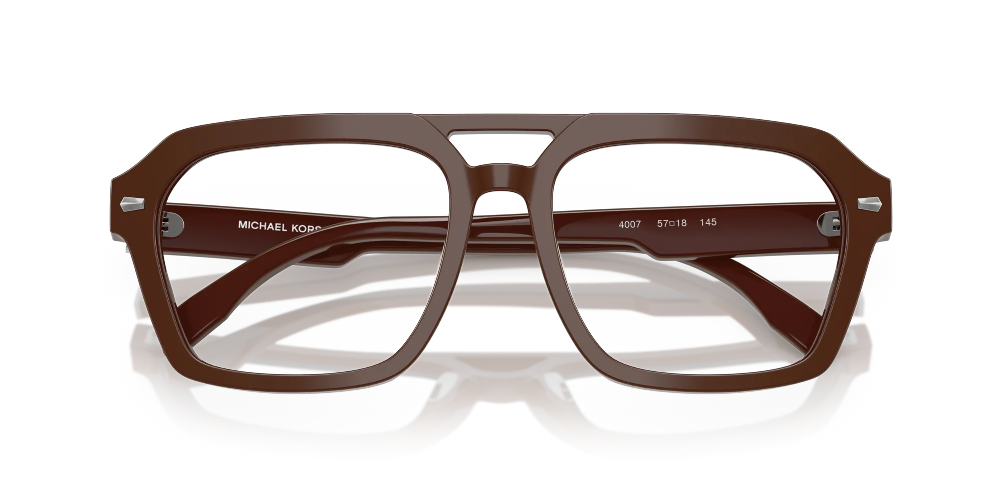 Michael Kors MK4126 SEAVIEW 4007 Montature da vista Acetato Marrone Squadrata Normale - immagine 2