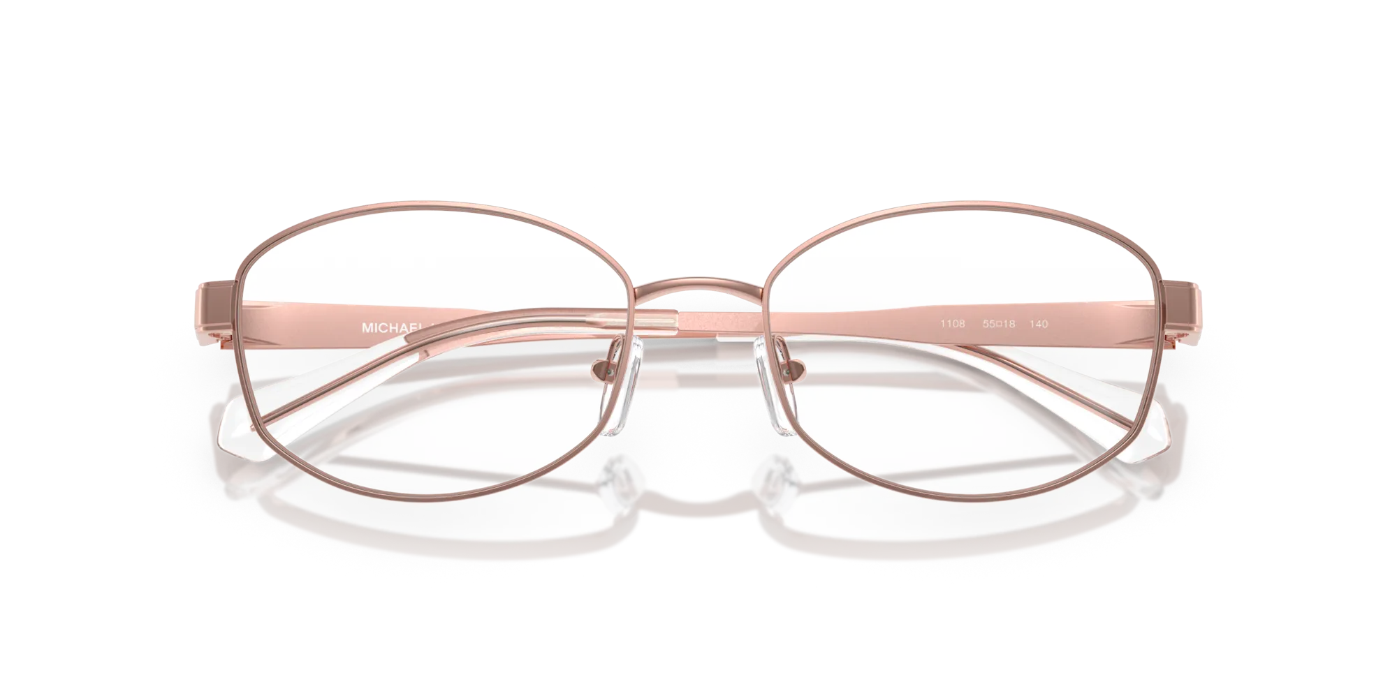 Michael Kors MK3086 LYON 1108 Montature da vista Metallo Oro Rotonda Normale - immagine 2
