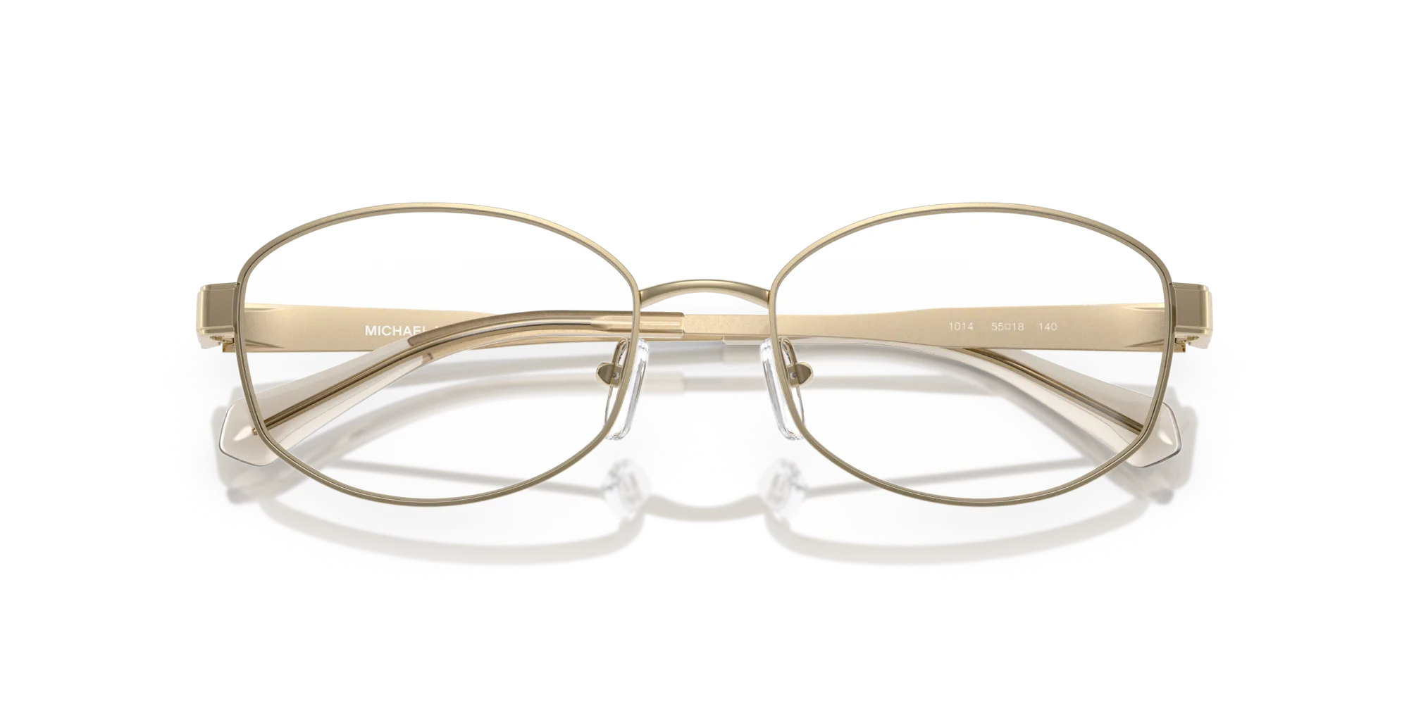 Michael Kors MK3086 LYON 1014 Montature da vista Metallo Oro Rotonda Normale - immagine 2