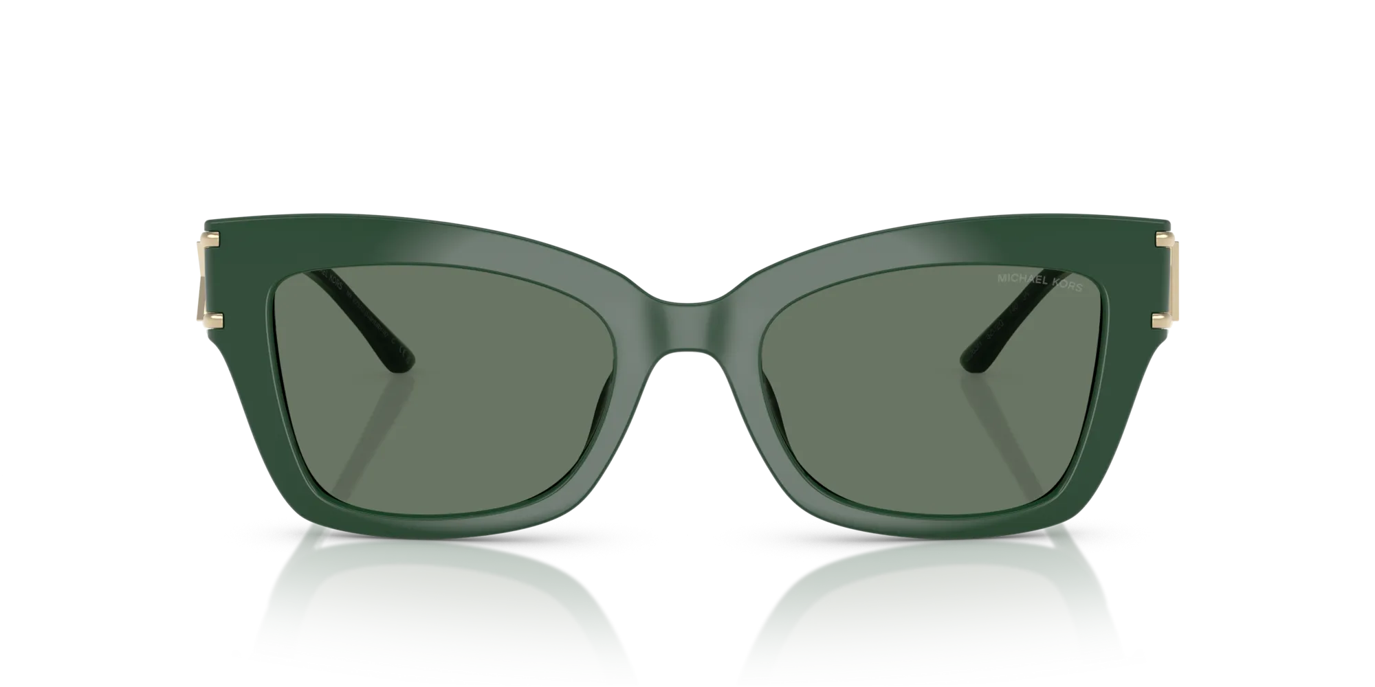 Michael Kors MK2237U CANTABRIA 40063H Occhiali da sole Iniettato Verde Verde Farfalla Normale - immagine 3