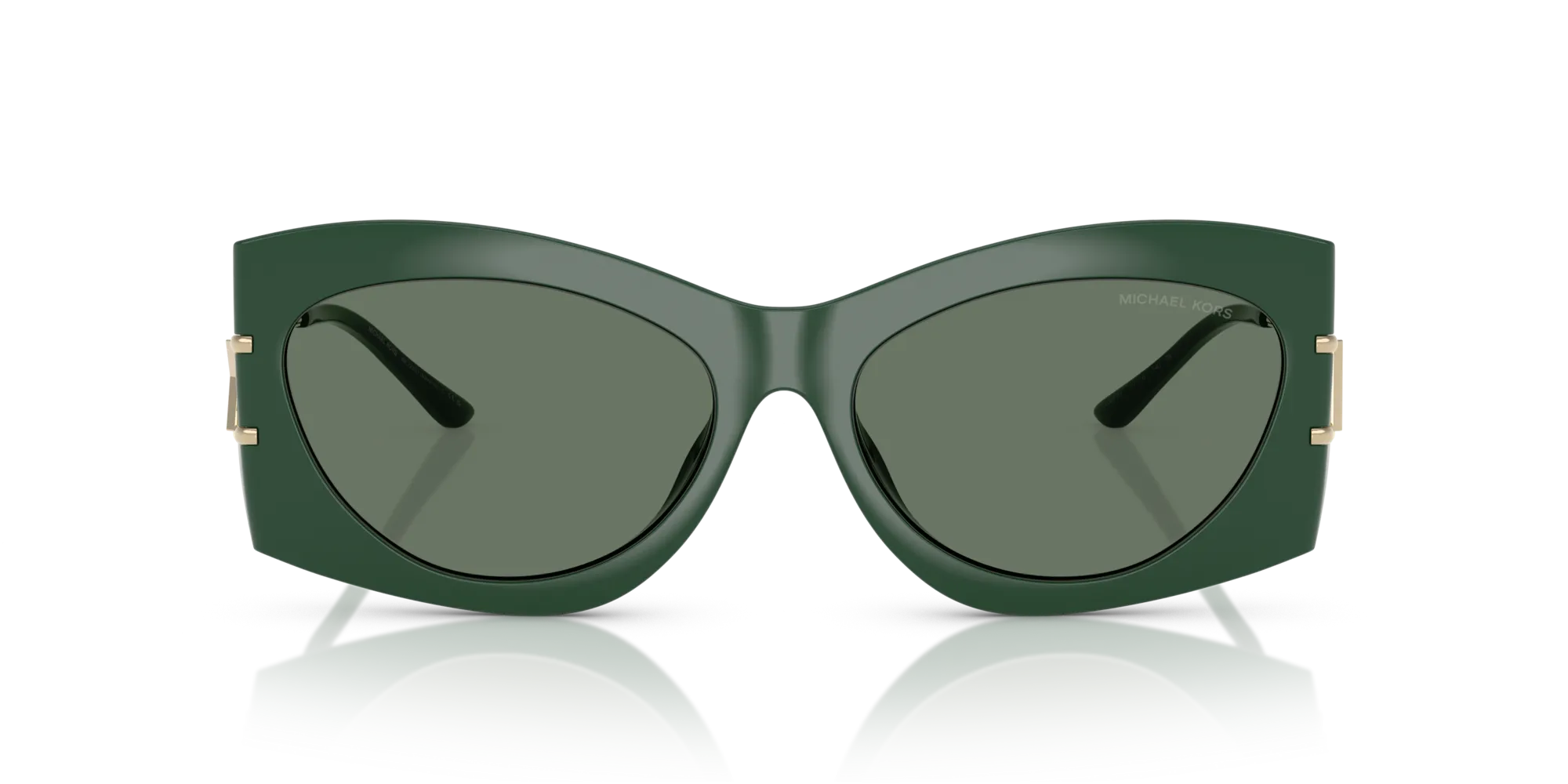 Michael Kors MK2235U NAVARRA 40063H Occhiali da sole Iniettato Verde Verde Geometrica Normale - immagine 3