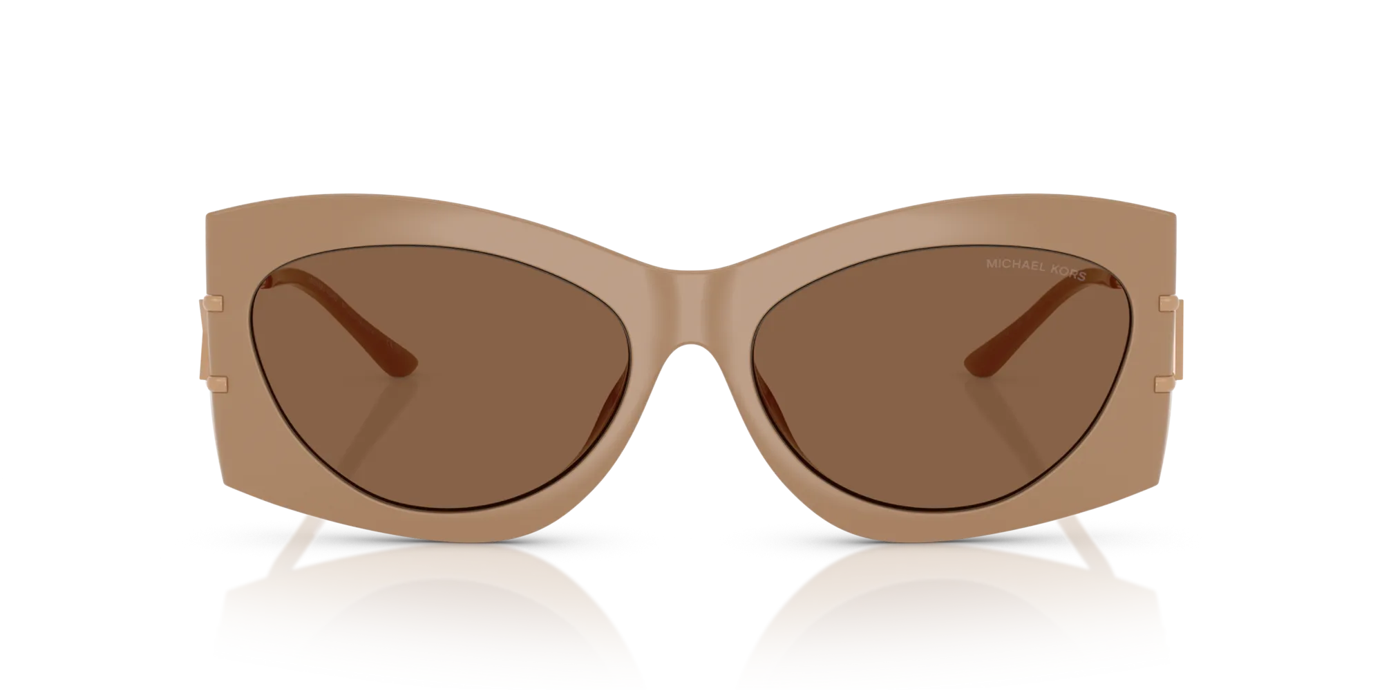 Michael Kors MK2235U NAVARRA 355573 Occhiali da sole Iniettato Marrone Marrone Geometrica Normale - immagine 3