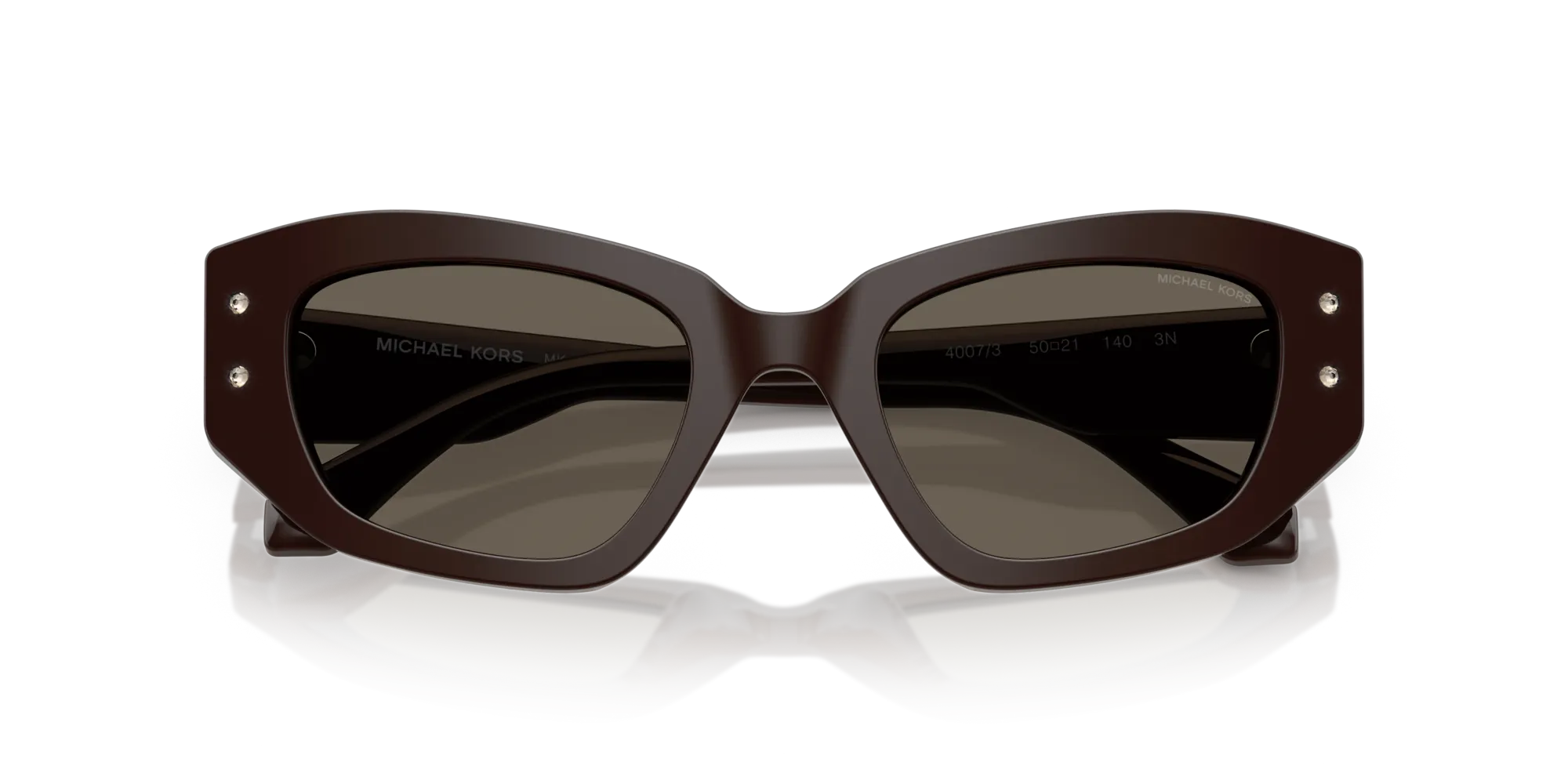 Michael Kors MK2234B LE PRAZ 4007/3 Occhiali da sole Acetato Marrone Geometrica Normale - immagine 2