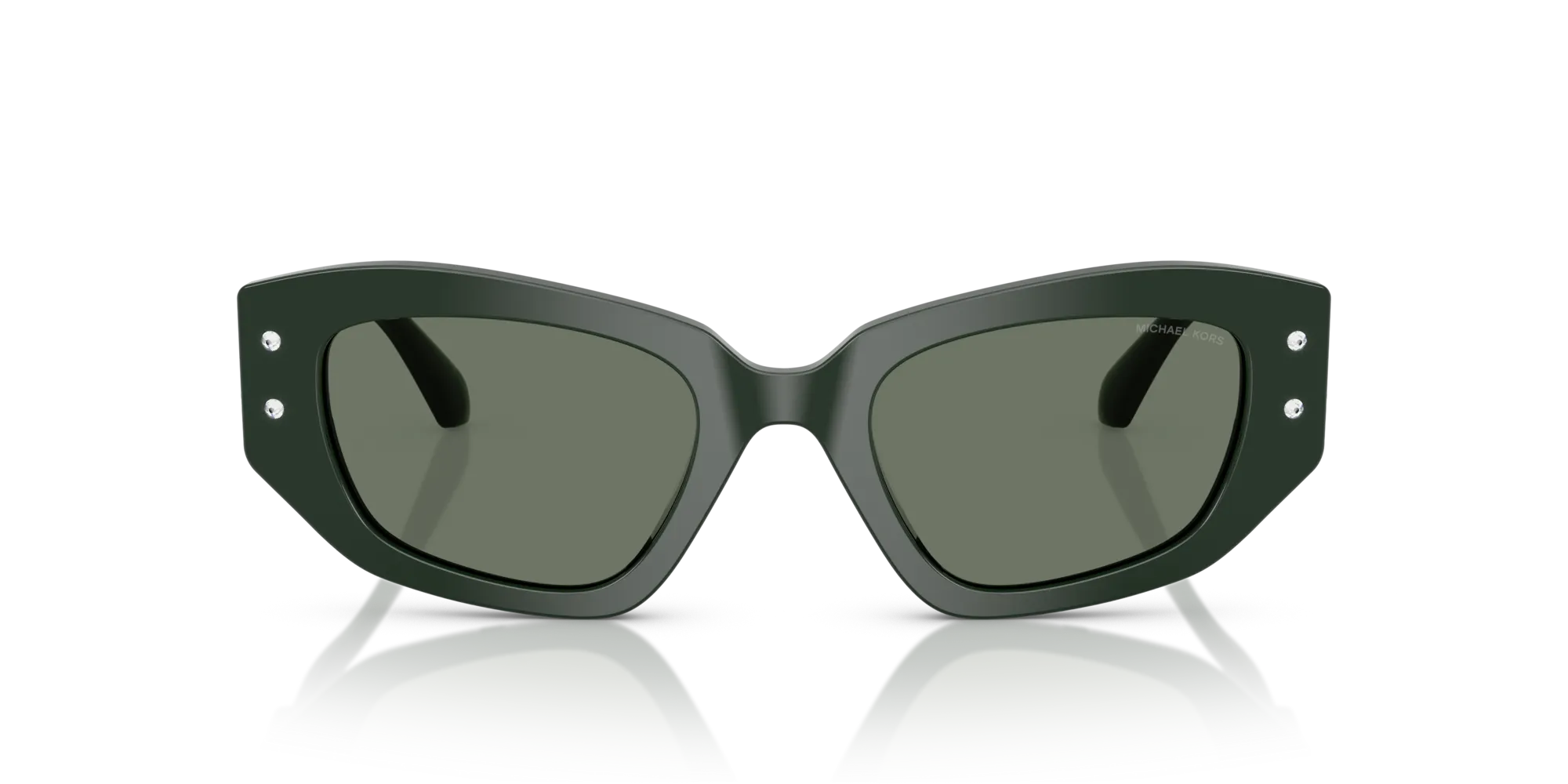 Michael Kors MK2234B LE PRAZ 40063H Occhiali da sole Acetato Verde Verde Geometrica Normale - immagine 3