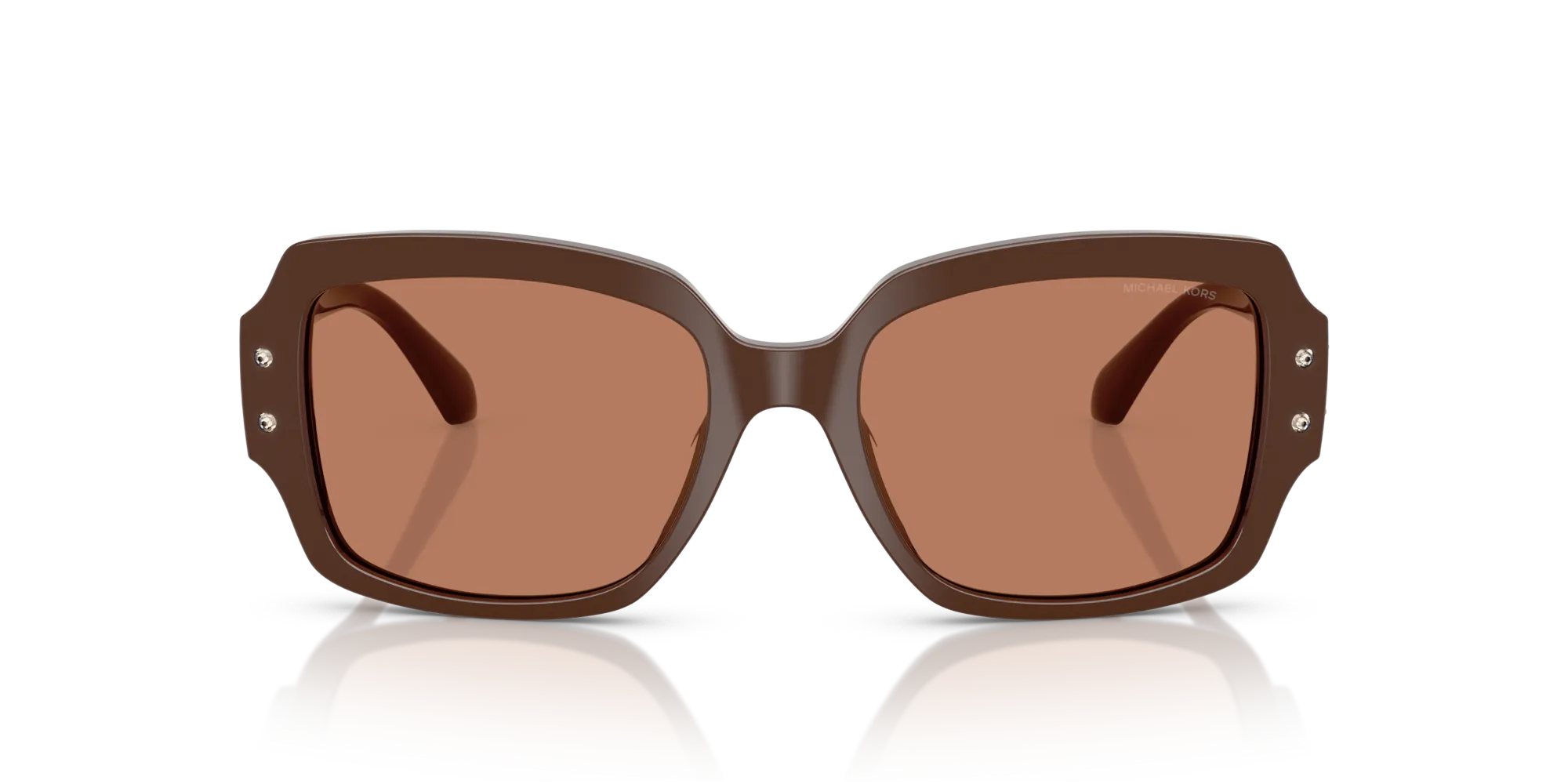 Michael Kors MK2233B CHâTEL 4008/3 Occhiali da sole Acetato Marrone Squadrata Normale - immagine 3