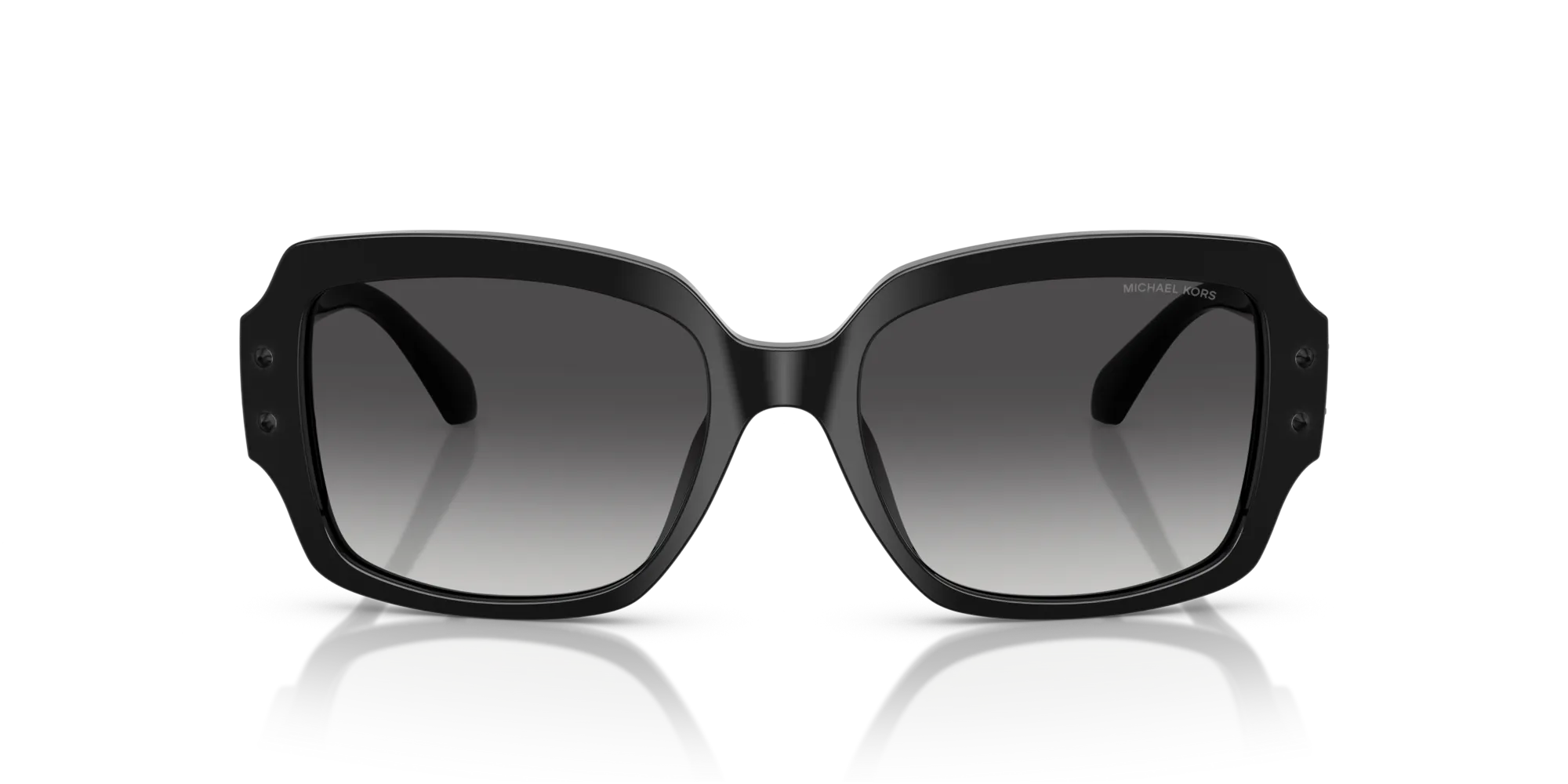 Michael Kors MK2233B CHâTEL 30058G Occhiali da sole Acetato Nero Grigio Squadrata Normale Sfumato - immagine 3
