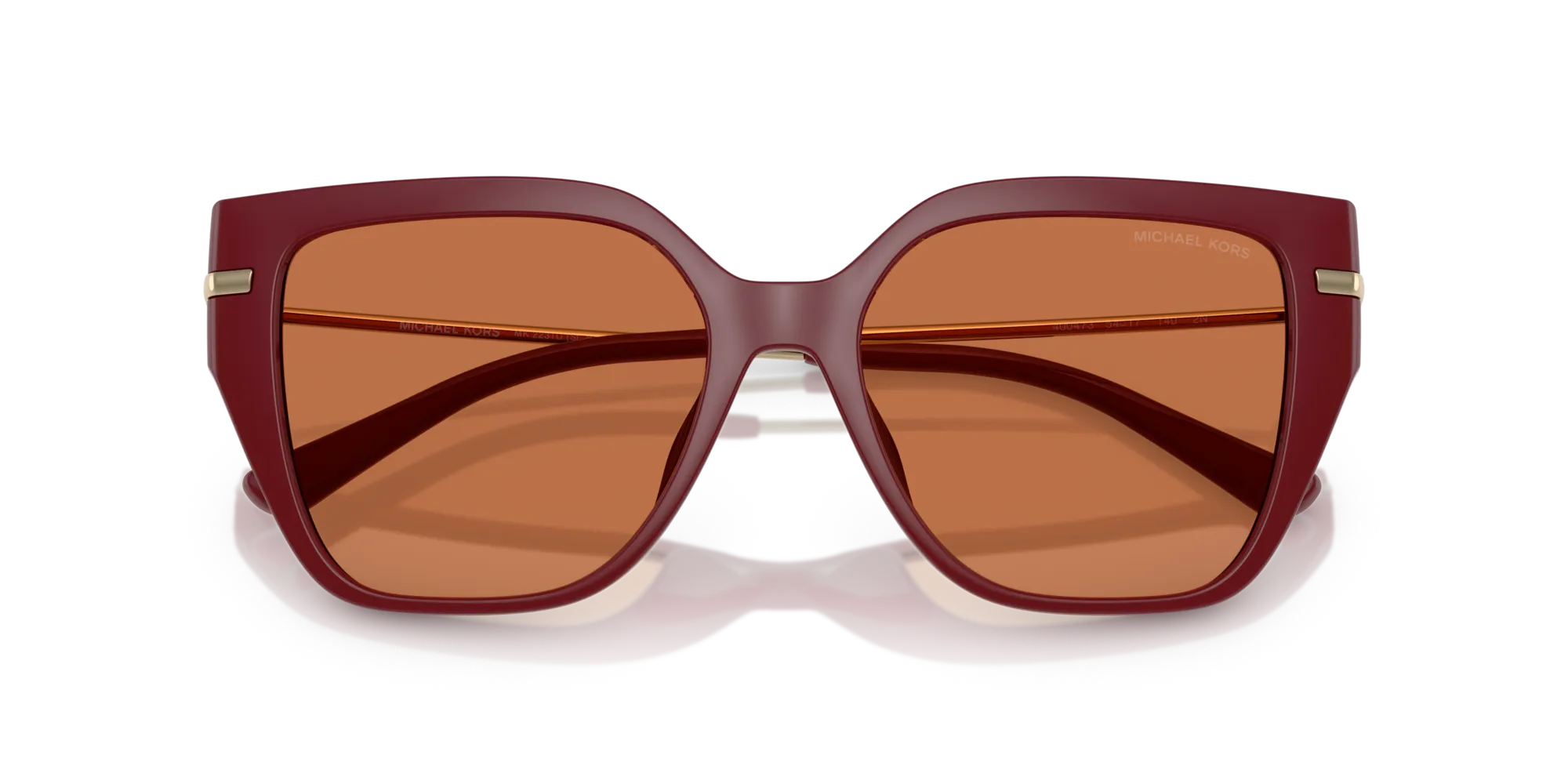 Michael Kors MK2231U ST. BARTHS 400473 Occhiali da sole Iniettato Rosso Squadrata Normale - immagine 2