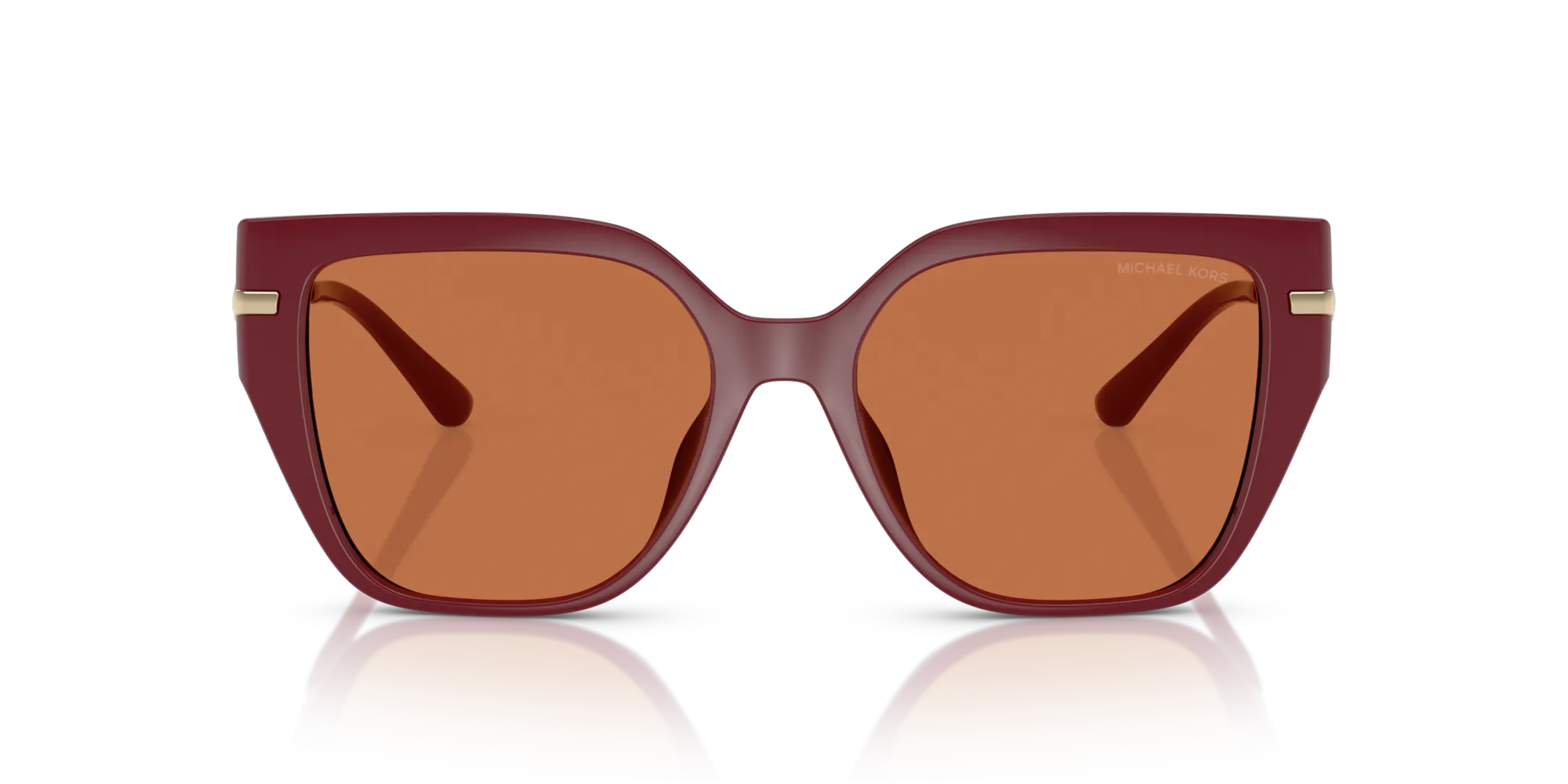 Michael Kors MK2231U ST. BARTHS 400473 Occhiali da sole Iniettato Rosso Squadrata Normale - immagine 3