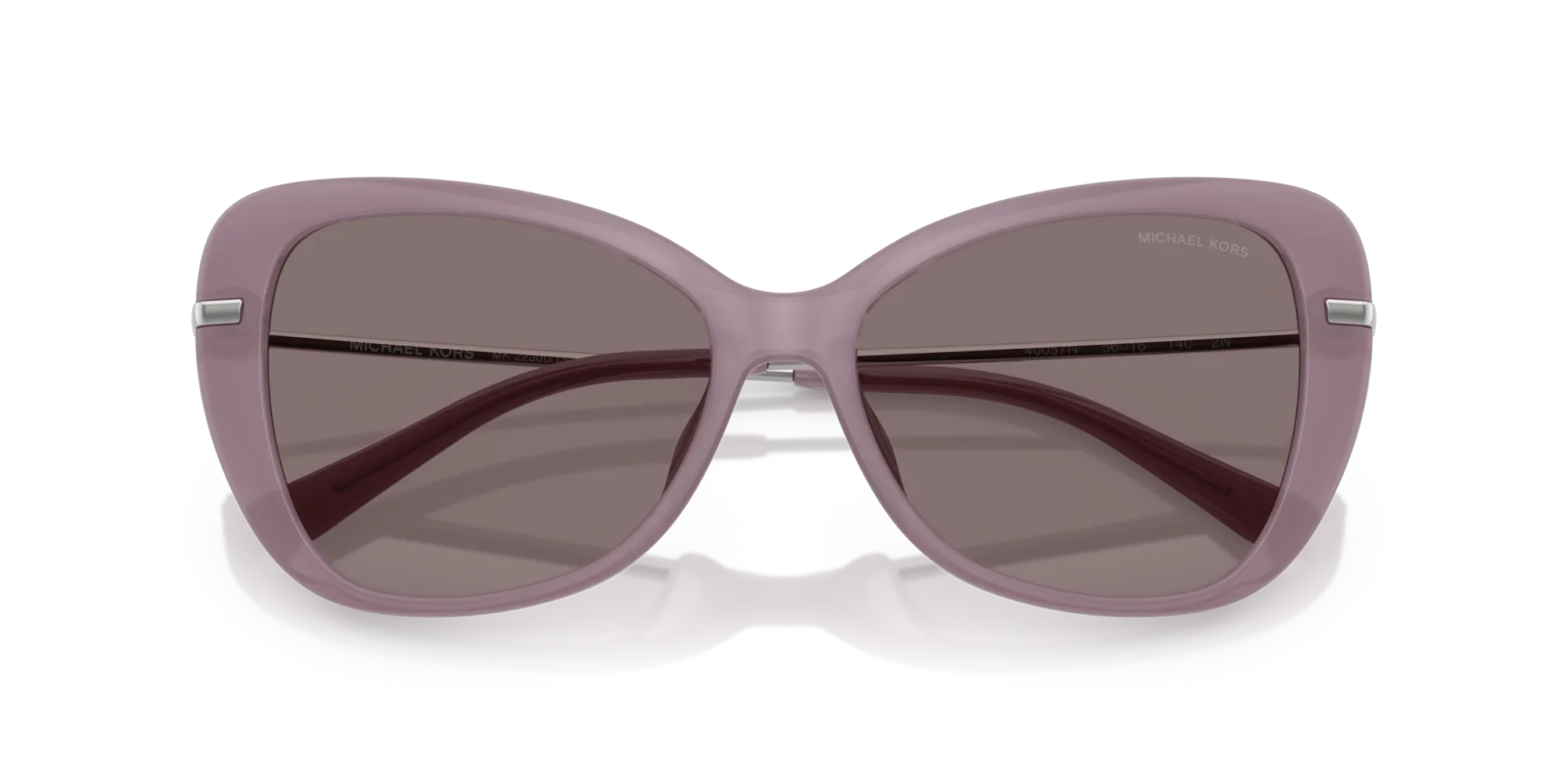 Michael Kors MK2230U SAINT CROIX 40057N Occhiali da sole Iniettato Viola Farfalla Normale - immagine 2