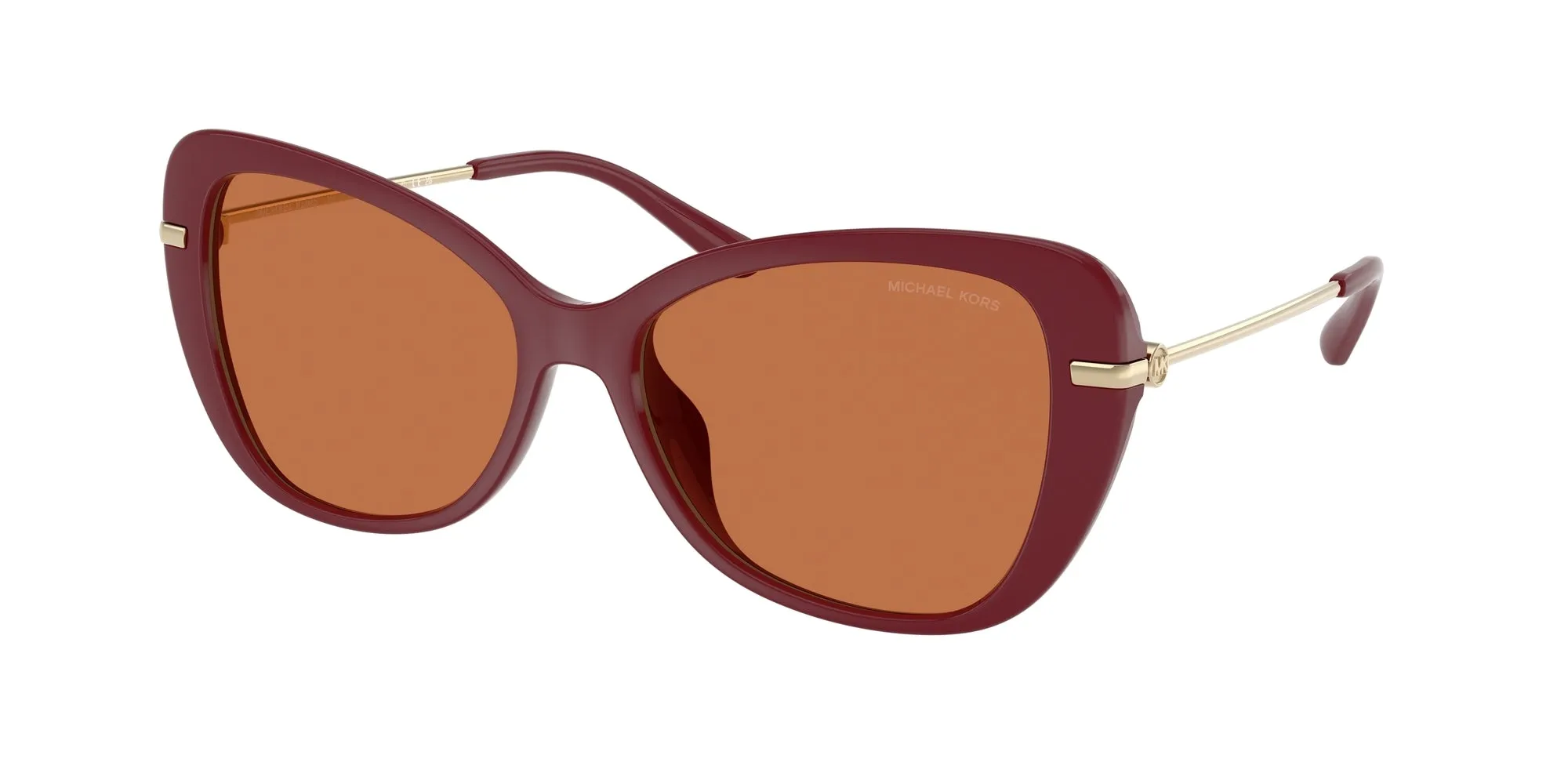 Michael Kors MK2230U SAINT CROIX 400473 Occhiali da sole Iniettato Rosso Farfalla Normale - immagine 1