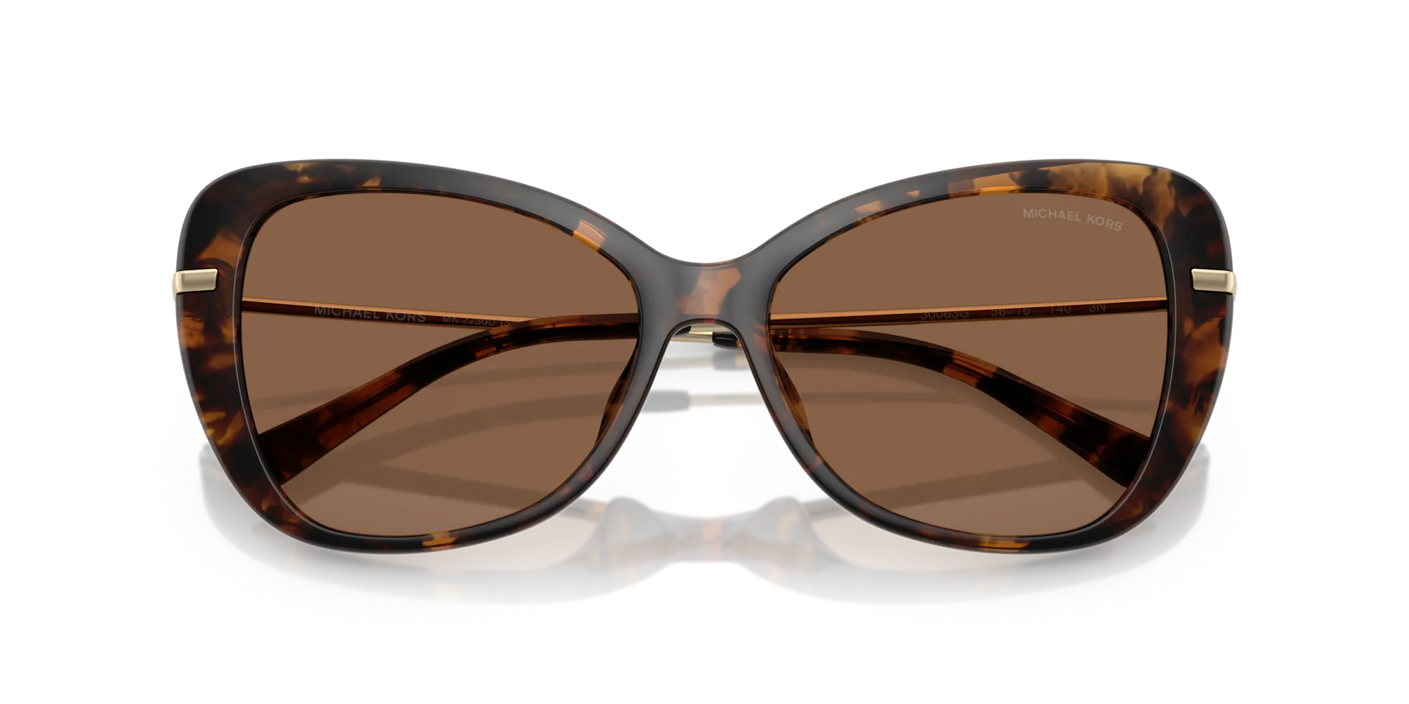 Michael Kors MK2230U SAINT CROIX 30063G Occhiali da sole Iniettato Tartaruga Farfalla Normale - immagine 2