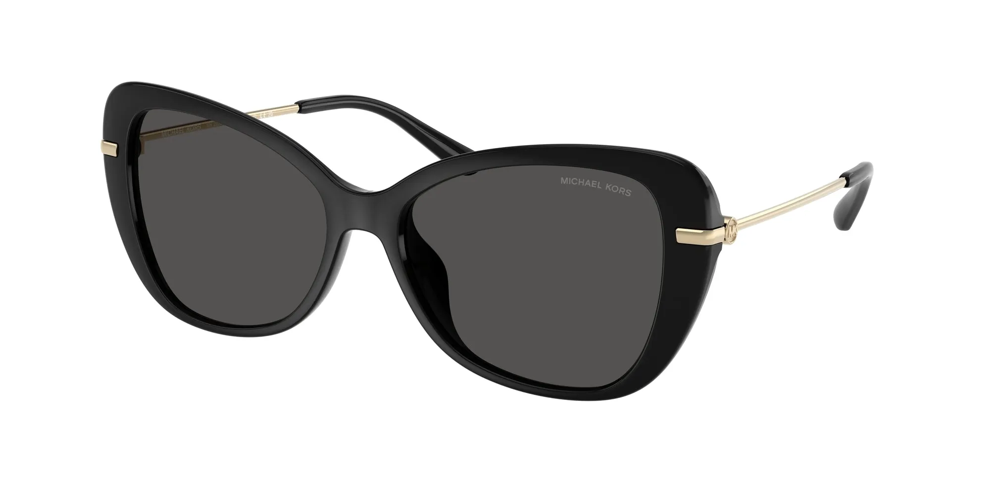 Michael Kors MK2230U SAINT CROIX 300587 Occhiali da sole Iniettato Nero Grigio Farfalla Normale - immagine 1