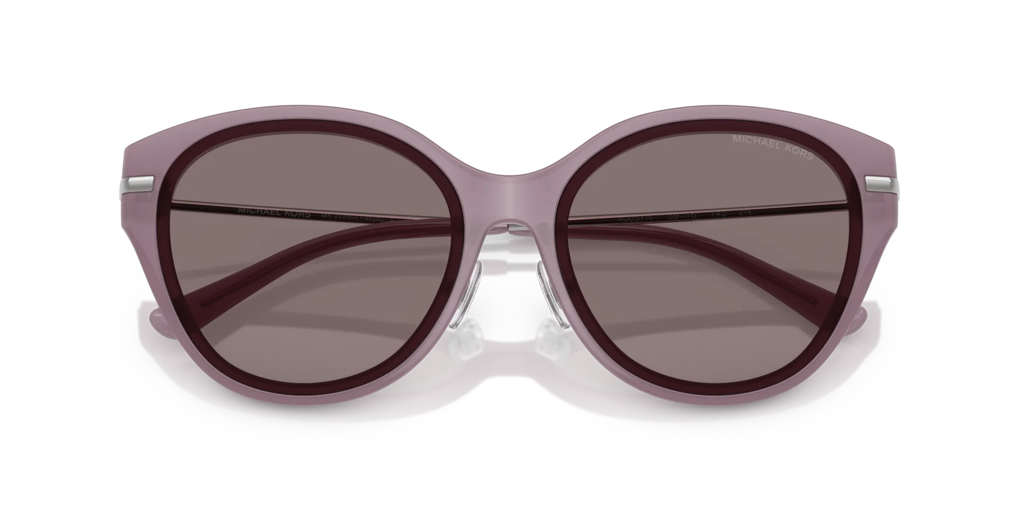 Michael Kors MK2229D TIANJIN 40057N Occhiali da sole Iniettato Viola Cat Eye Normale - immagine 2