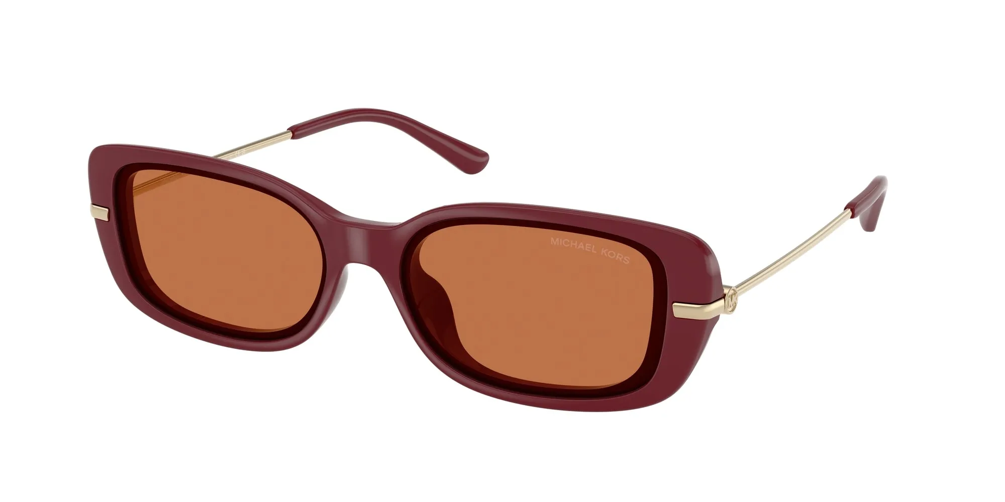 Michael Kors MK2228D CAPELLA 400473 Occhiali da sole Iniettato Rosso Squadrata Normale - immagine 1