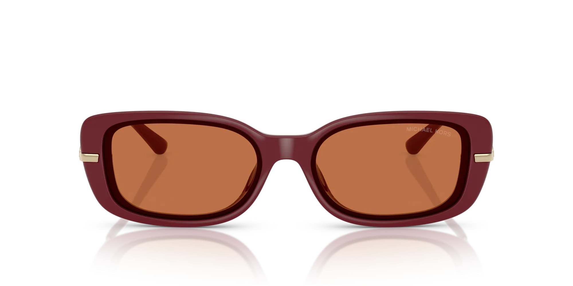 Michael Kors MK2228D CAPELLA 400473 Occhiali da sole Iniettato Rosso Squadrata Normale - immagine 3