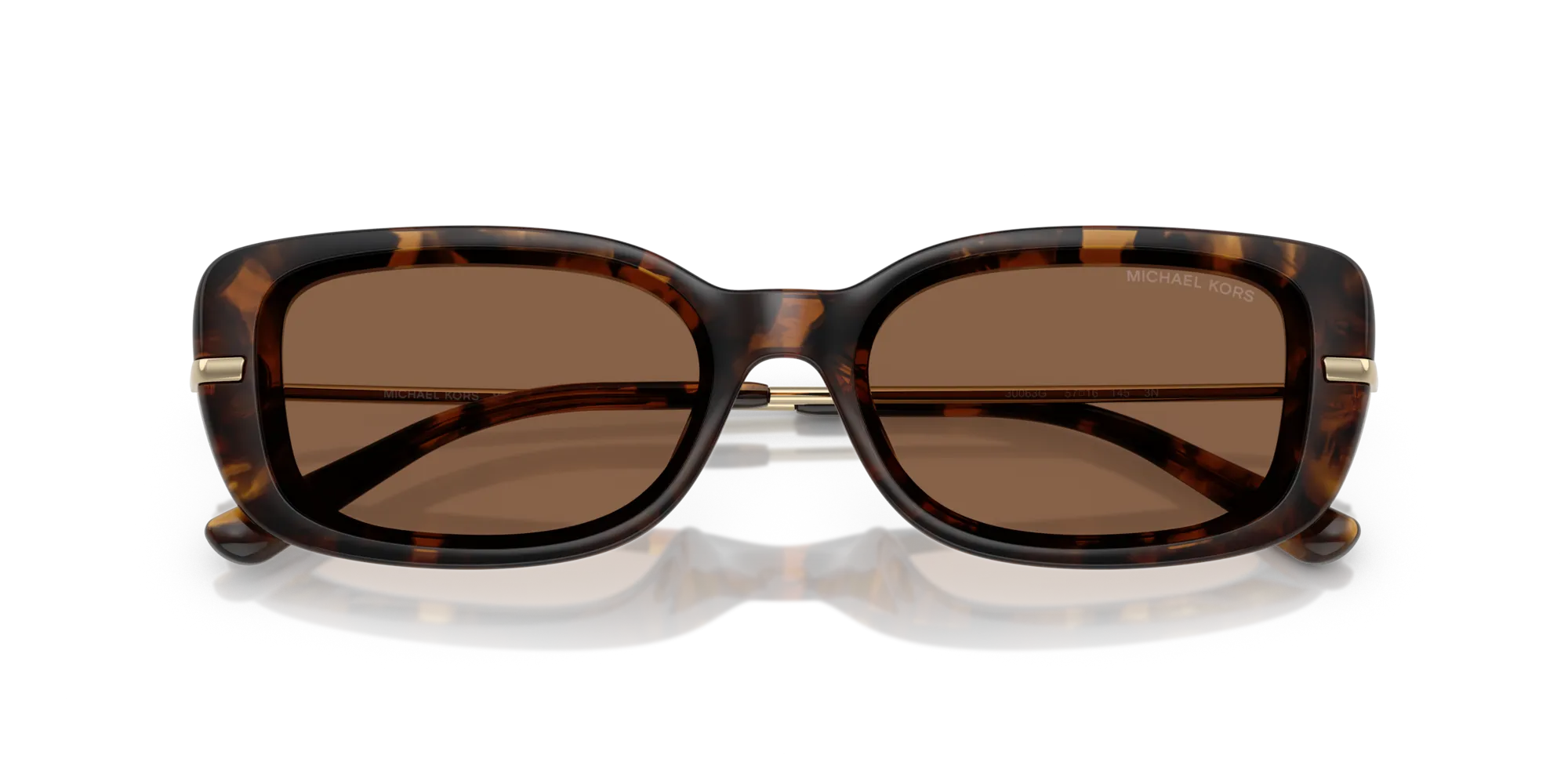 Michael Kors MK2228D CAPELLA 30063G Occhiali da sole Iniettato Tartaruga Squadrata Normale - immagine 2