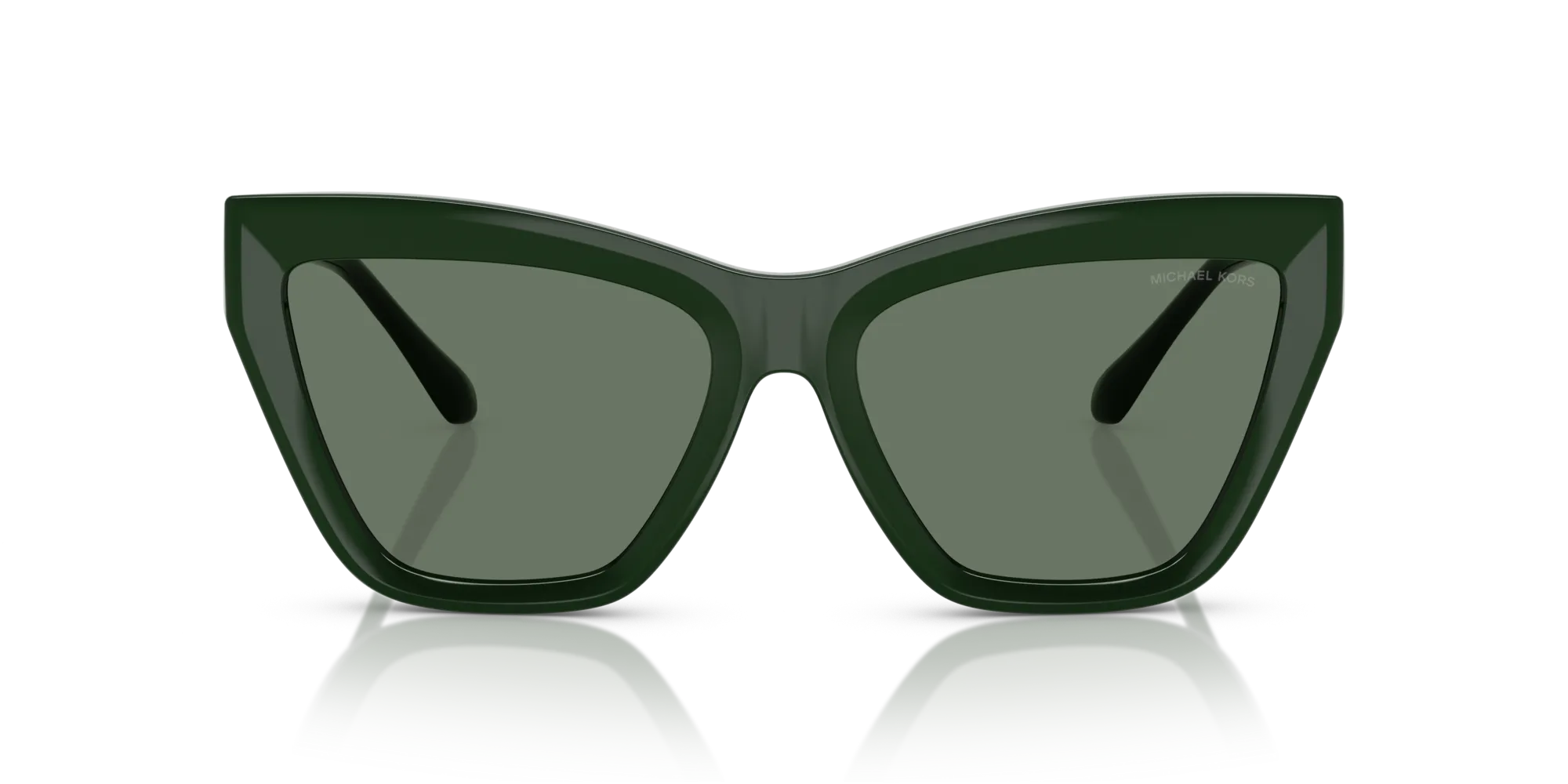 Michael Kors MK2211U DUBAI 40063H Occhiali da sole Iniettato Verde Verde Cat Eye Normale - immagine 3
