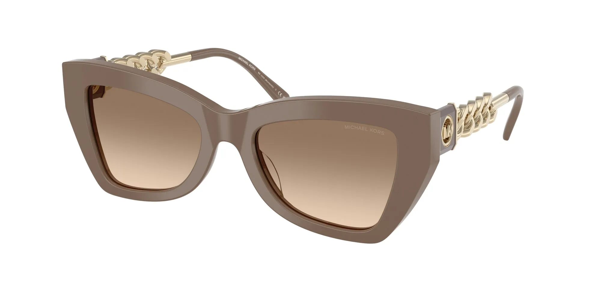 Michael Kors MK2205 MONTECITO 400313 Occhiali da sole Acetato Grigio Cat Eye Normale - immagine 1