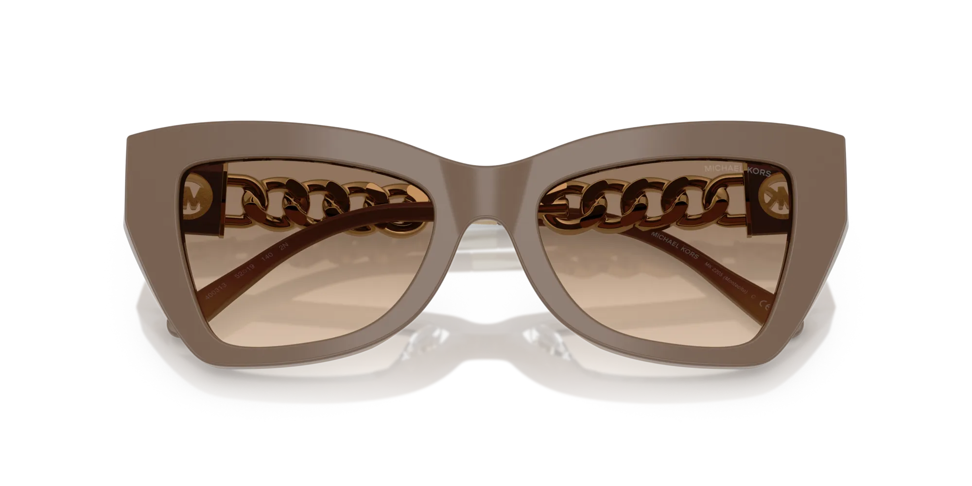 Michael Kors MK2205 MONTECITO 400313 Occhiali da sole Acetato Grigio Cat Eye Normale - immagine 2