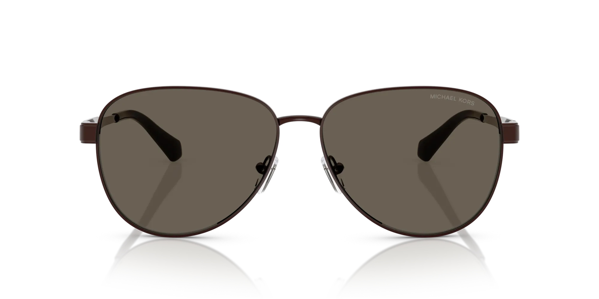 Michael Kors MK1160 BIARRITZ 1891/3 Occhiali da sole Metallo Marrone Pilot Normale - immagine 3