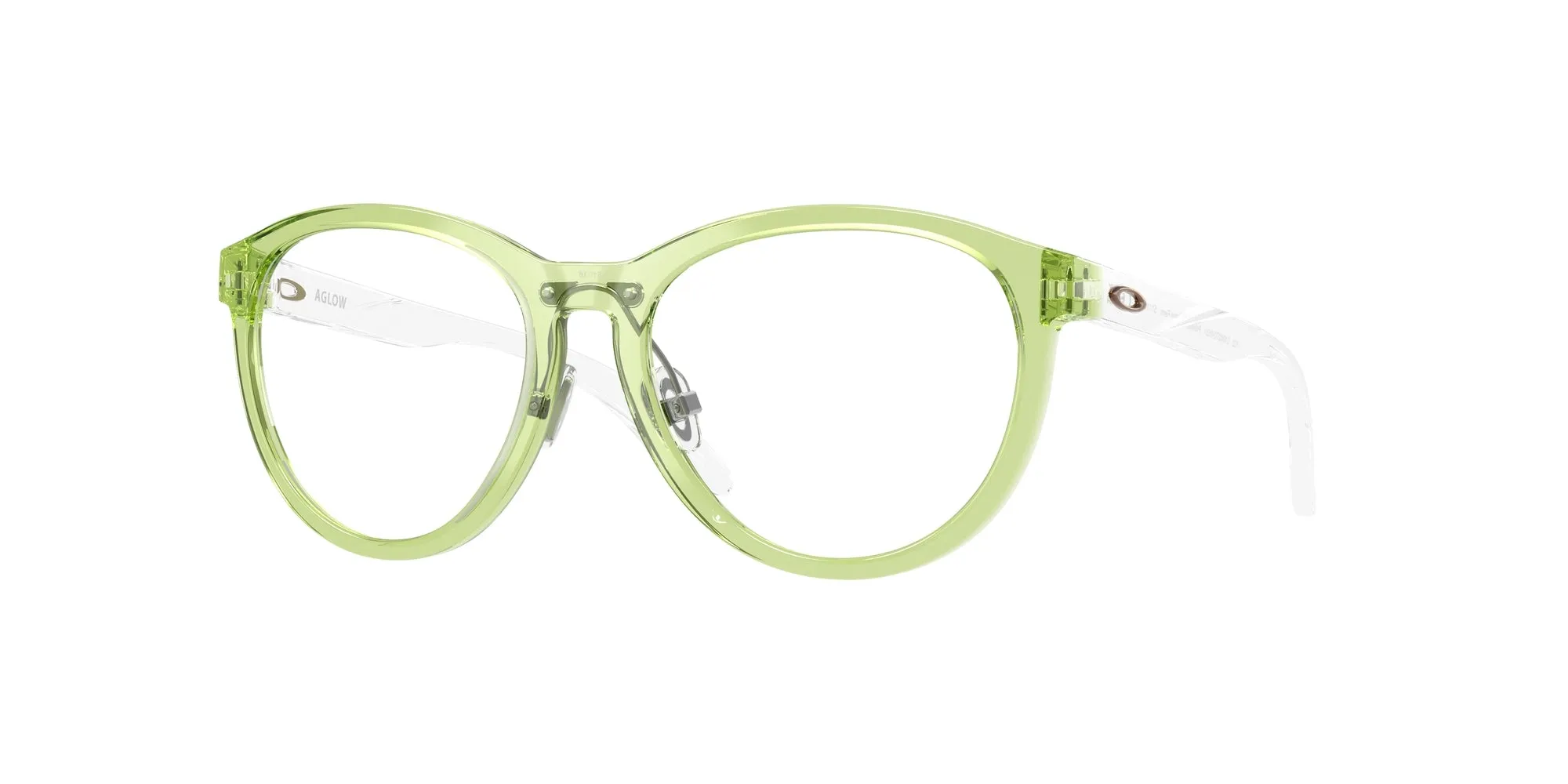 Oakley OY8027D AGLOW 802705 Montature da vista O_Matter Verde Rotonda Normale - immagine 1