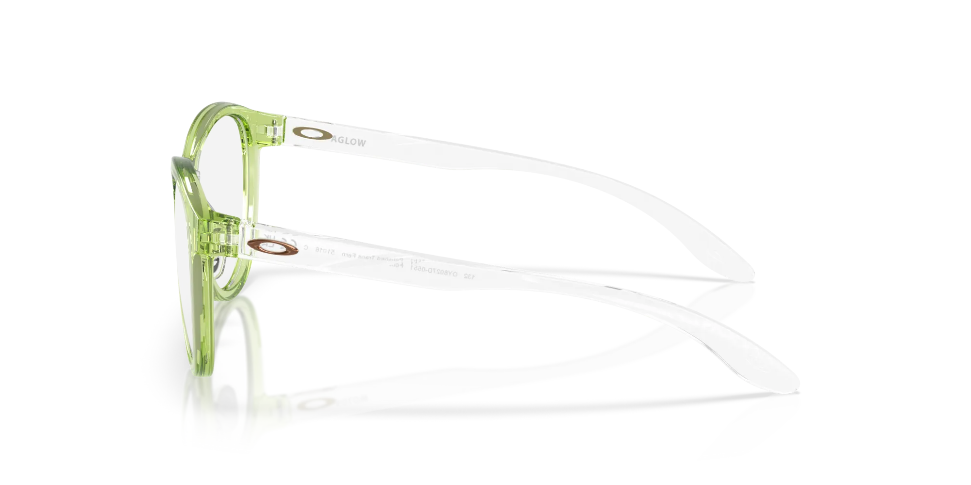 Oakley OY8027D AGLOW 802705 Montature da vista O_Matter Verde Rotonda Normale - immagine 4