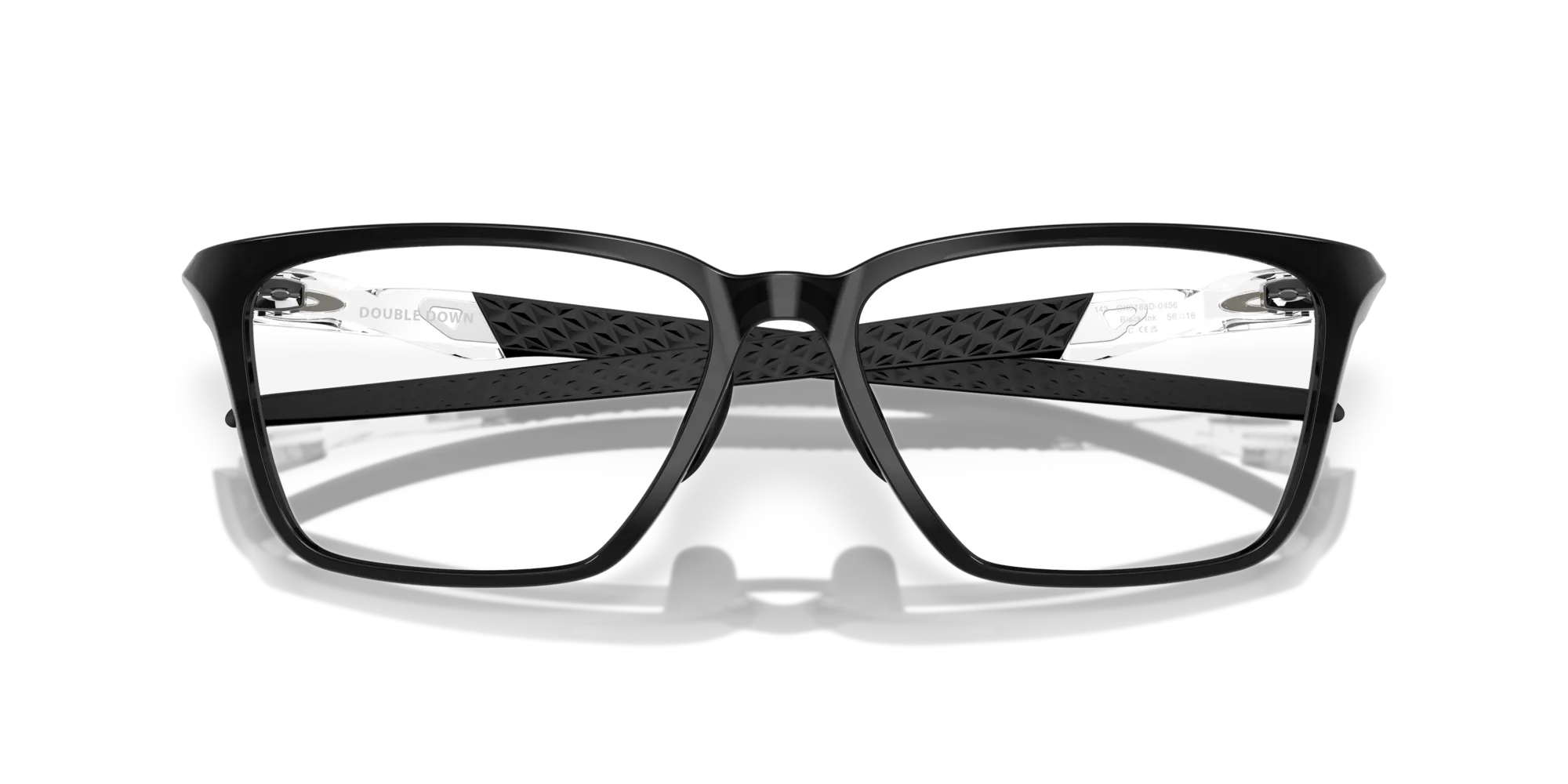 Oakley OX8188D DOUBLE DOWN 818804 Montature da vista O_Matter Nero Squadrata Normale - immagine 2